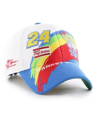 Men's Market Studios by ‘47 White Jeff Gordon MVP Adjustable Hat