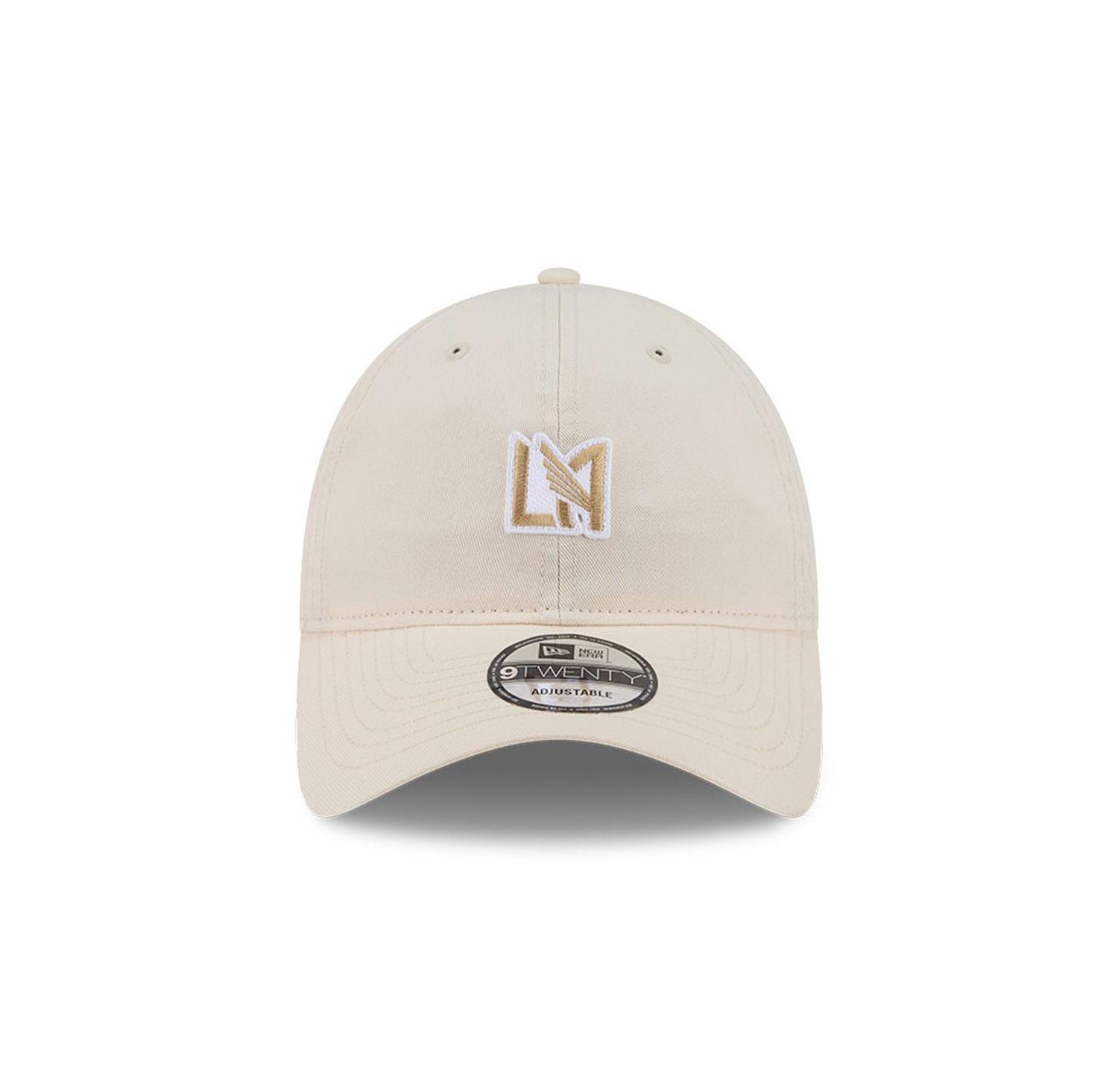 Men's Beige LAFC Micro Team Logo 9TWENTY Adjustable Hat