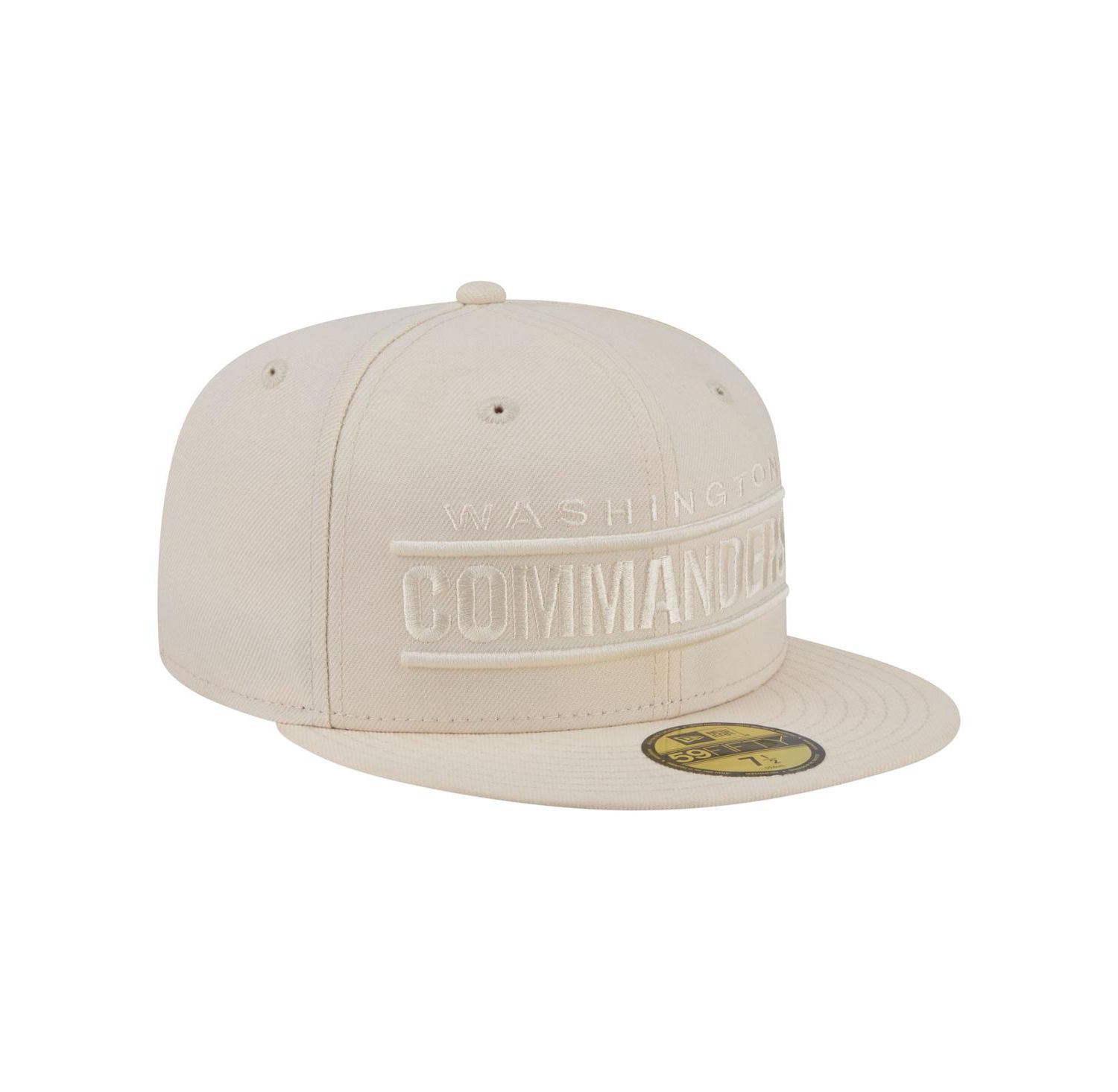 Men's Cream Washington Commanders Color Pack 59FIFTY Fitted Hat