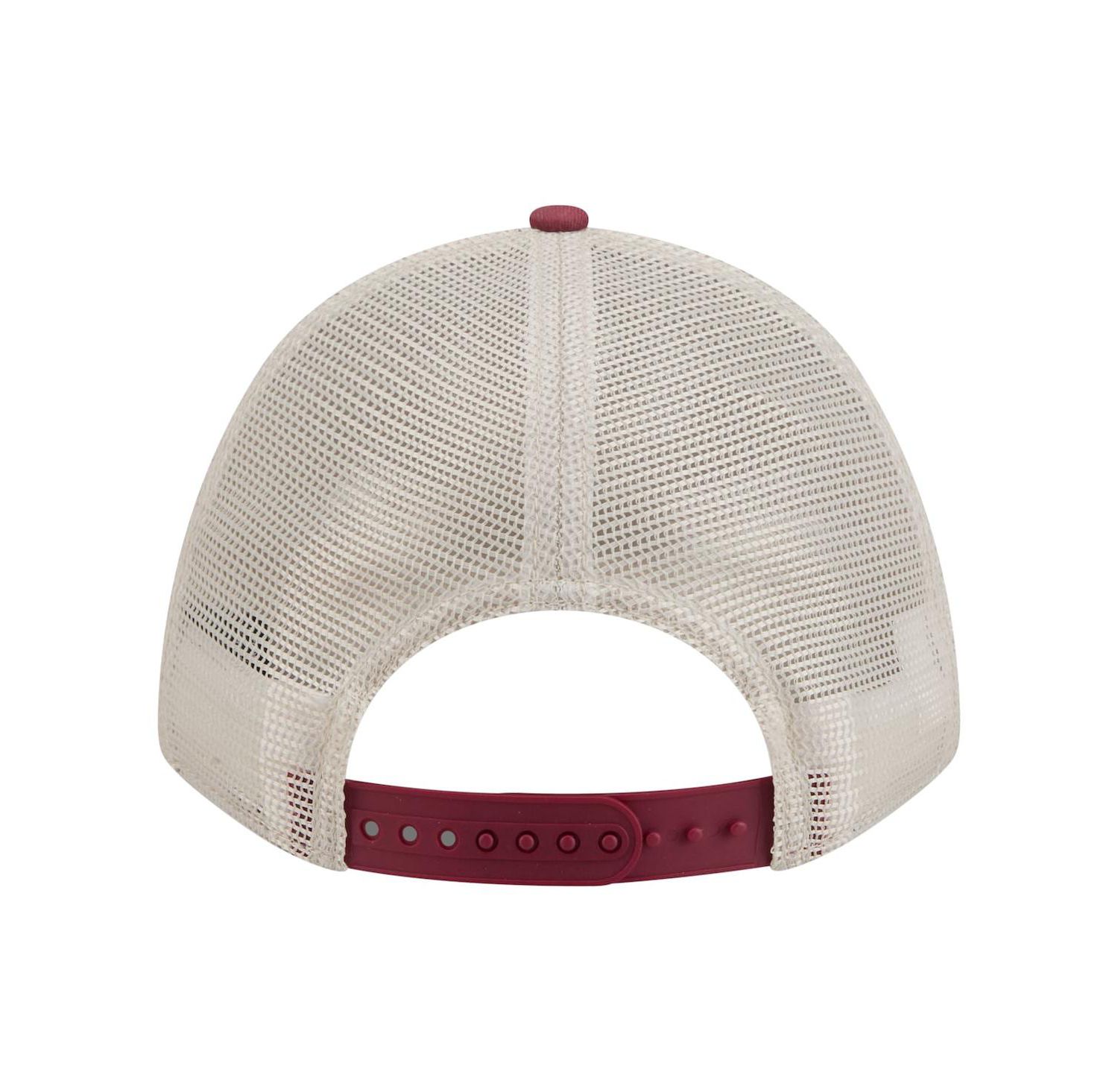Men's Natural Washington Commanders Frayed M-Crown A-Frame 9FORTY Adjustable Hat