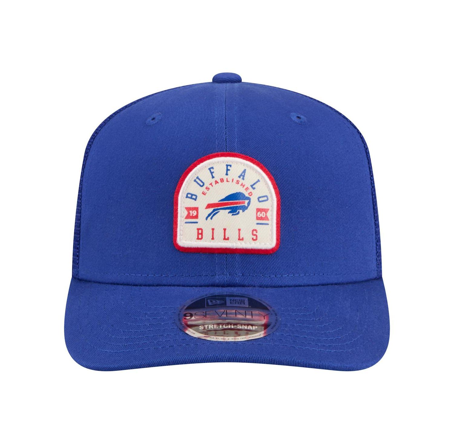 Men's Royal Buffalo Bills Contest 9SEVENTY Adjustable Trucker Hat