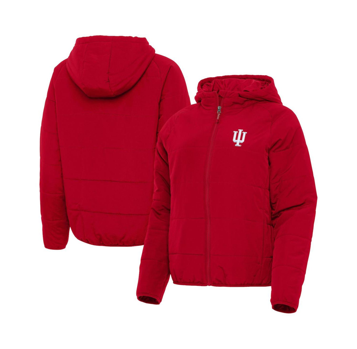 Women's Crimson Indiana Hoosiers Universe Full-Zip Hoodie Jacket