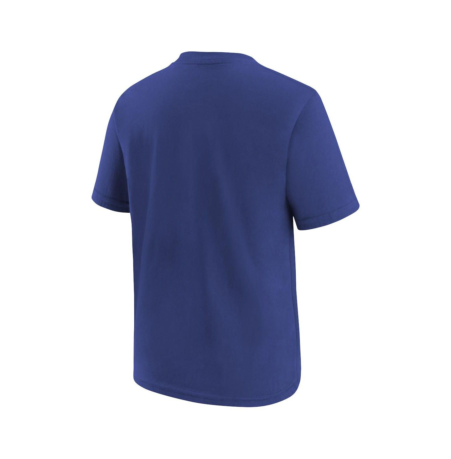 Детская футболка Nike Royal Brooklyn Dodgers Team Logo — фото 2