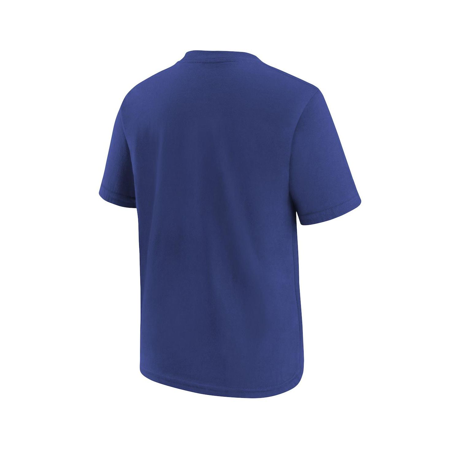 Big Boys and Girls Royal Brooklyn Dodgers Team Logo T-Shirt