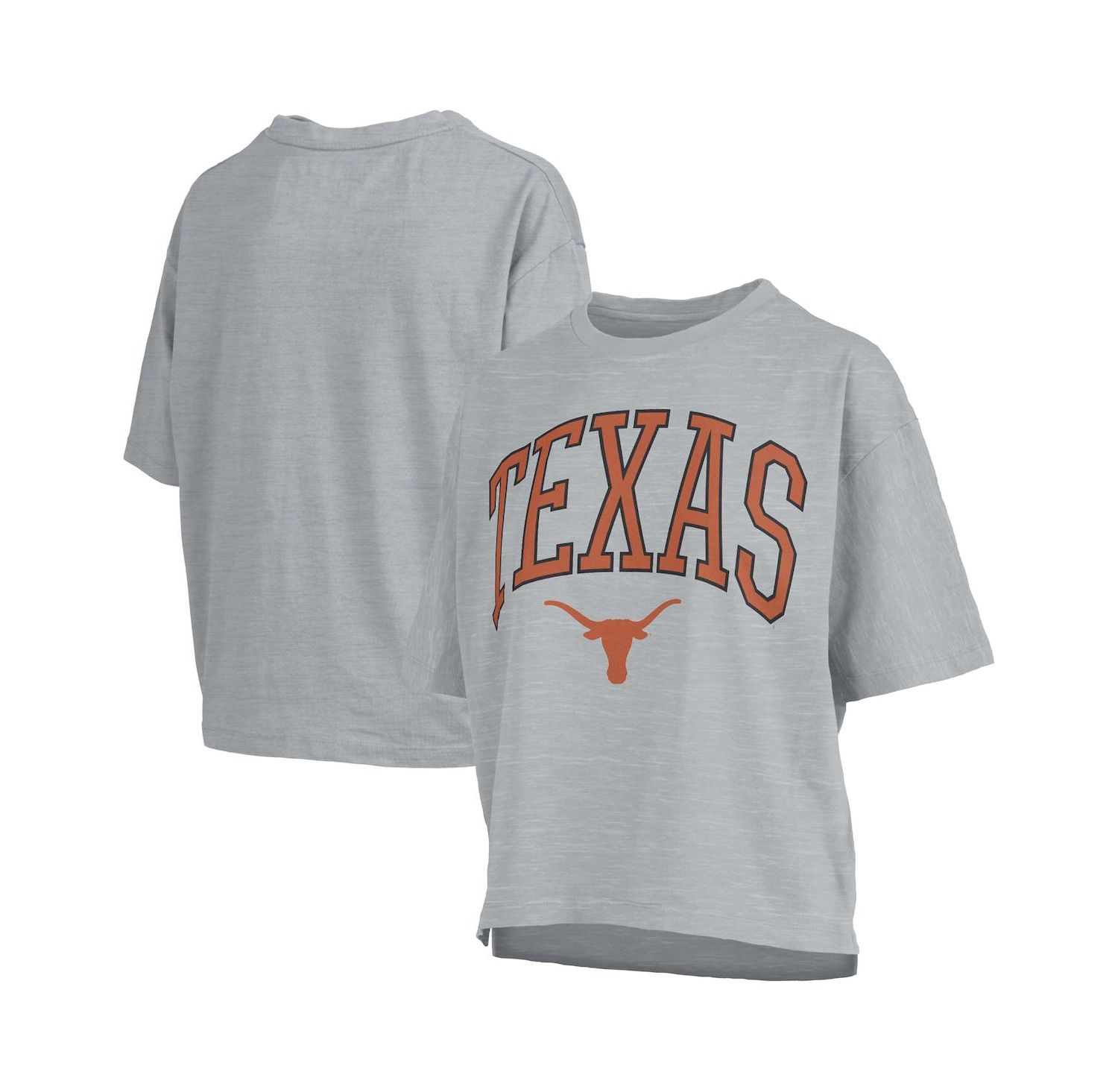Women's Gray Texas Longhorns Nelson T-Shirt