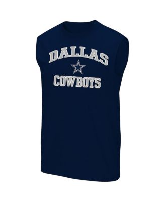 Men's Navy Dallas Cowboys Big & Tall Hart Soul Muscle Tank Top
