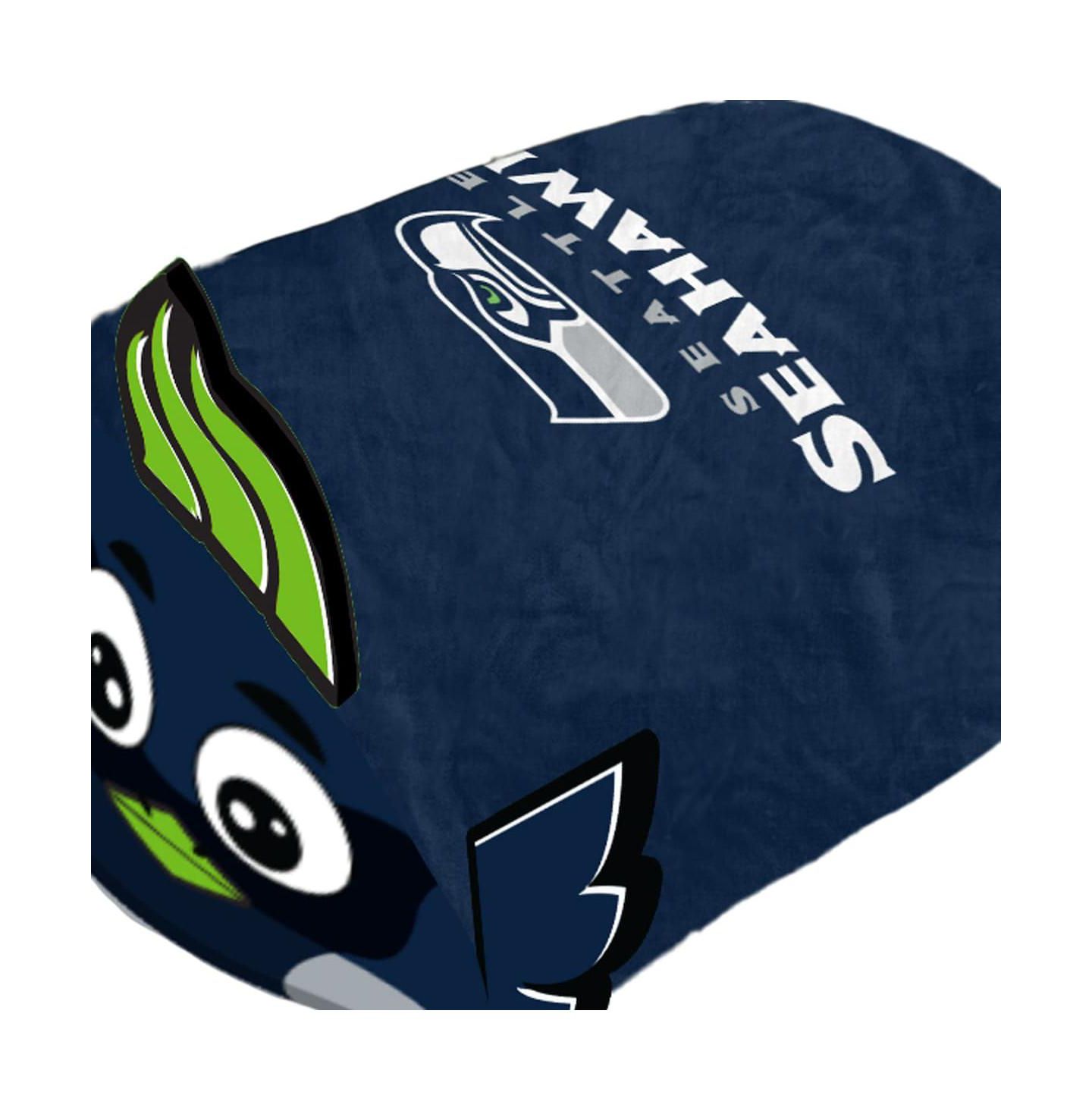 Детская подушка Pegasus Seattle Seahawks 14" Hidden-Zipper Plush Pillow — фото 3