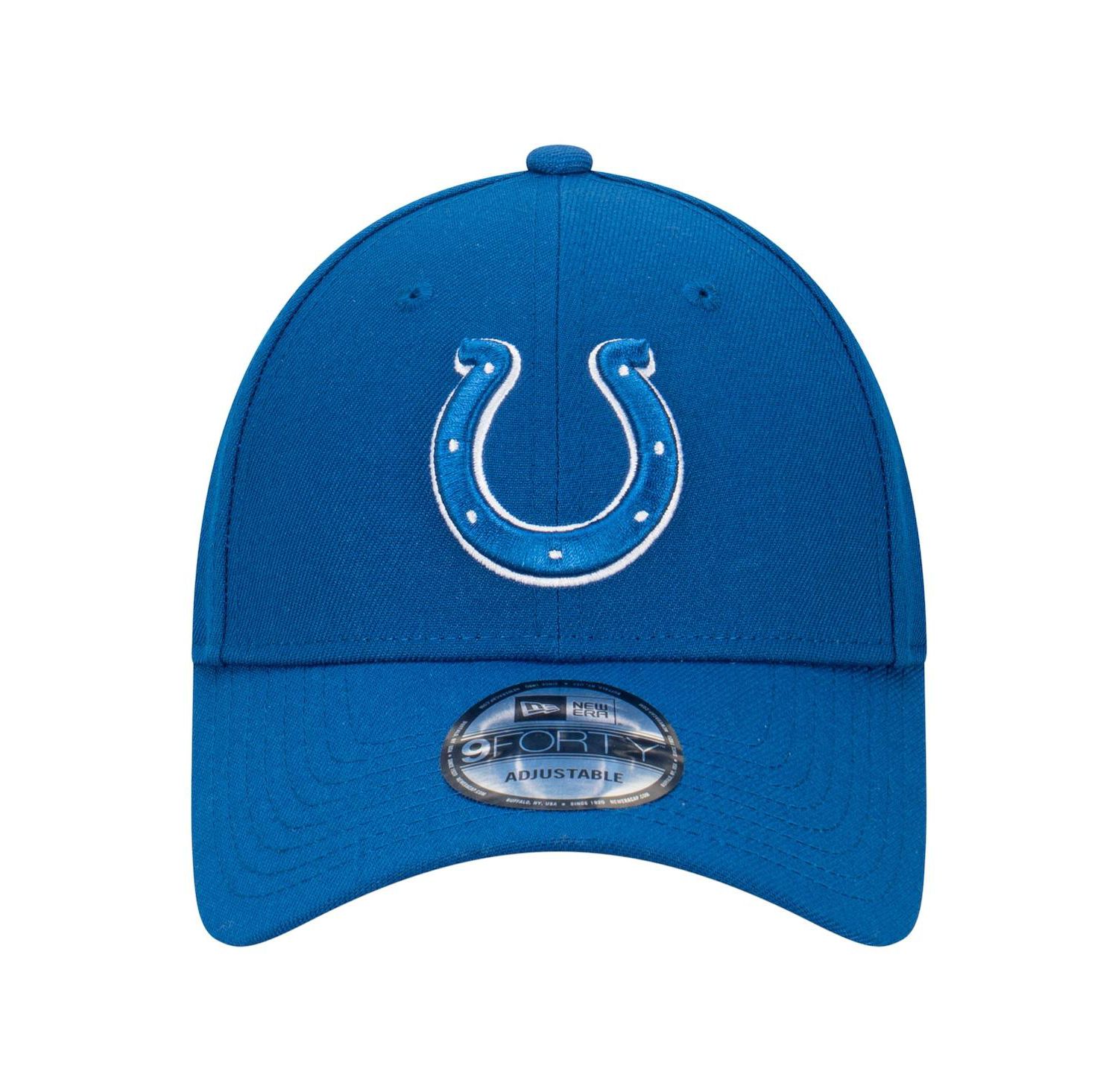 Men's Royal Indianapolis Colts Core Team 9FORTY Adjustable Hat
