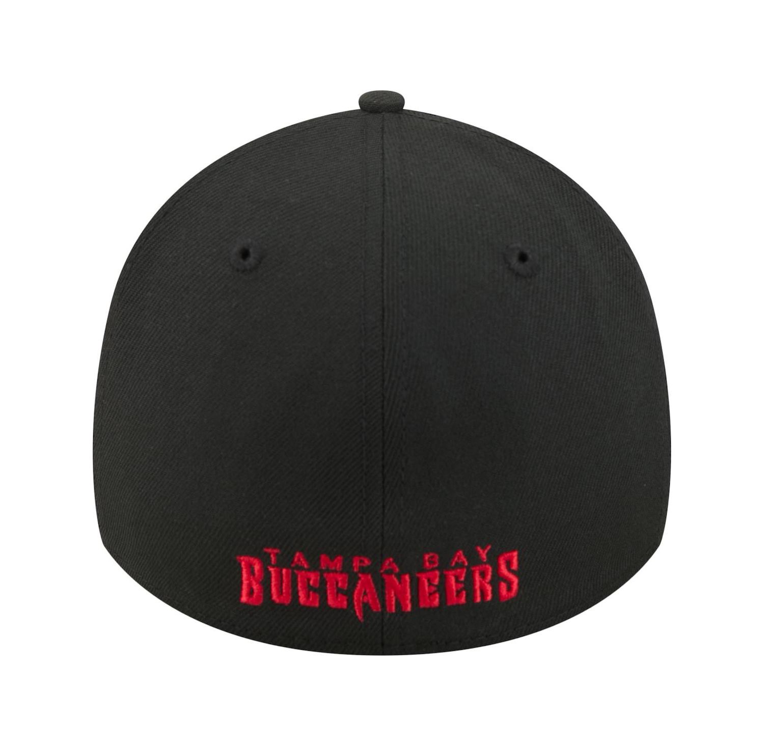Men's Black Tampa Bay Buccaneers Core Team 39THIRTY Flex Hat