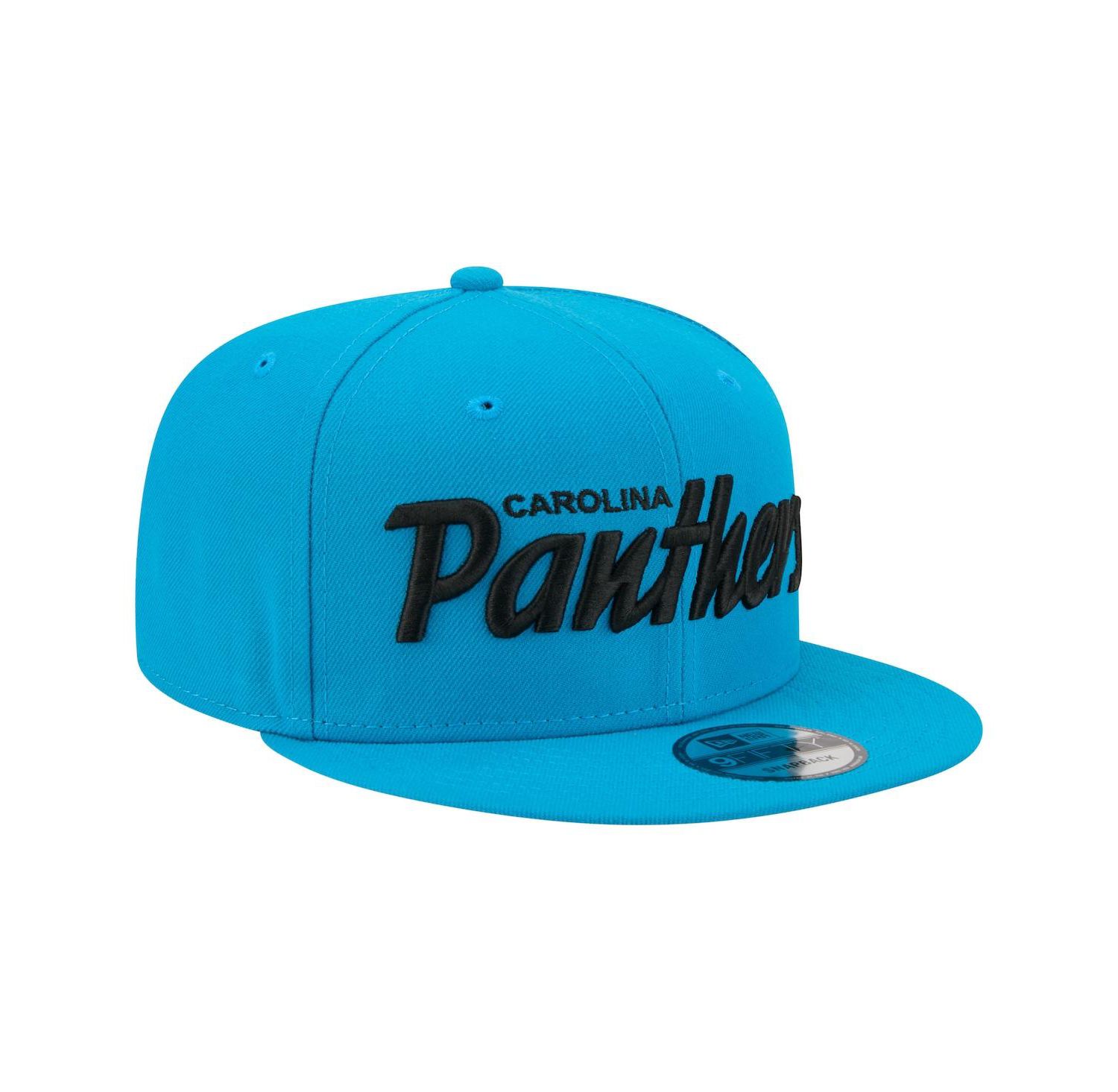 Men's Blue Carolina Panthers Core Team Script 9FIFTY Snapback Hat