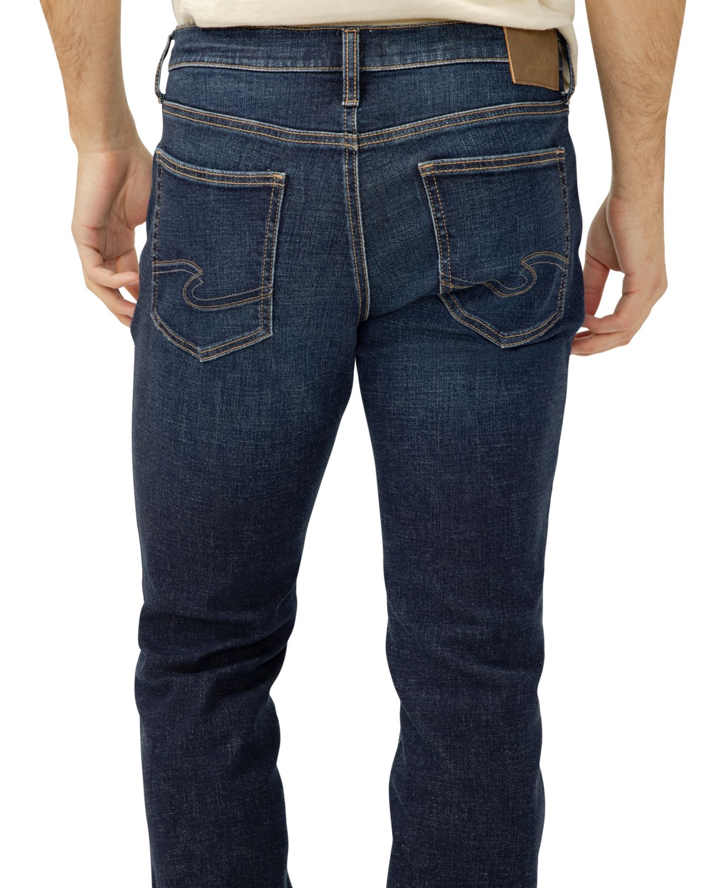 Мужские джинсы Silver Jeans Co. Allan Straight-Fit, цвет: Regent — фото 3