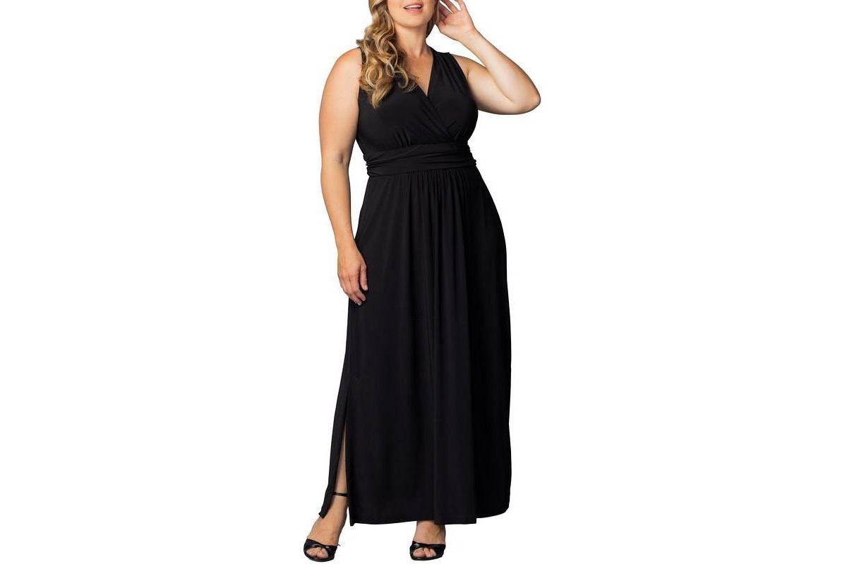 Женские Kiyonna Women's Plus Size Daniela Sleeveless Maxi Dress — фото 1