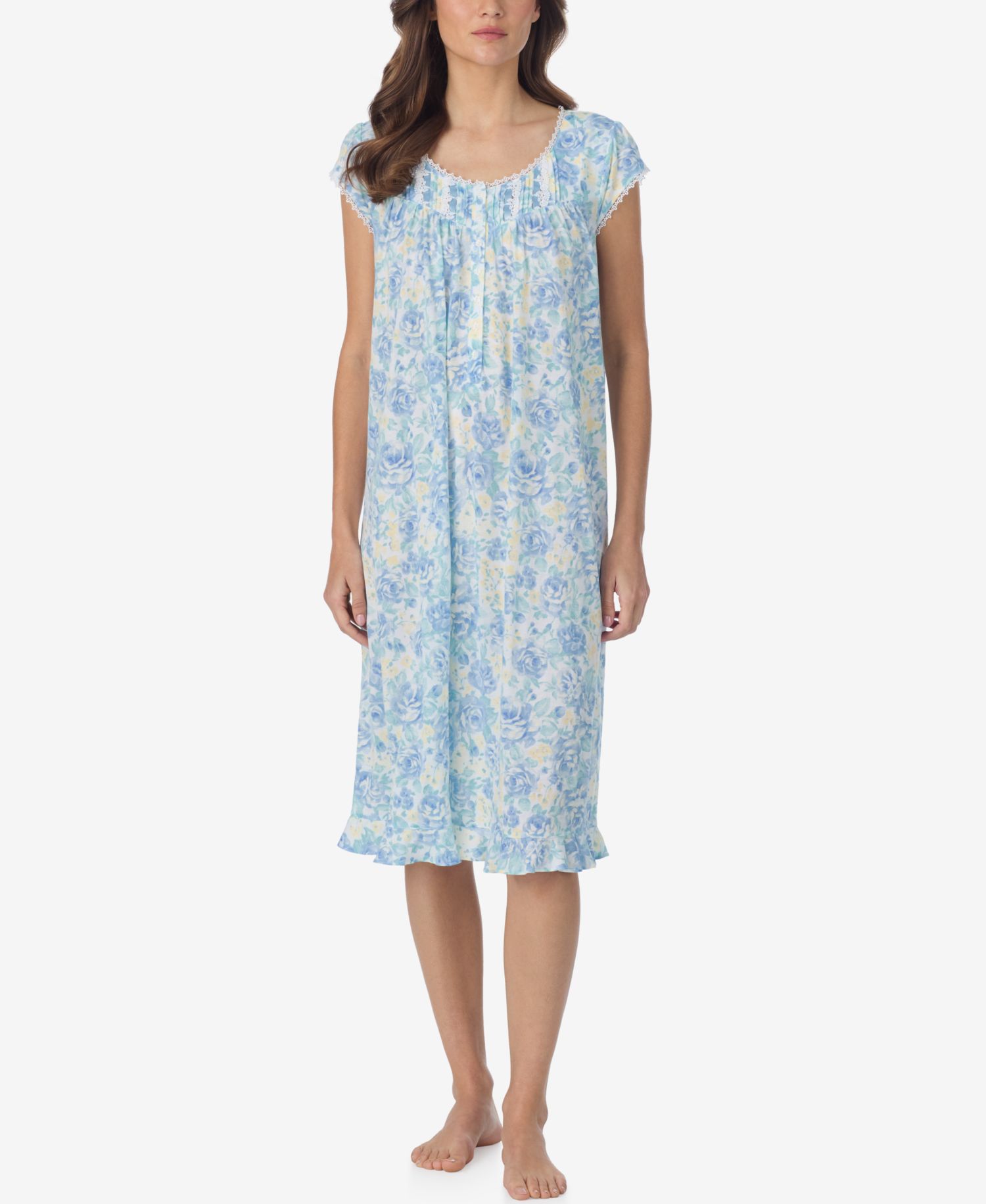 Women's Cap-Sleeve Waltz Nightgown