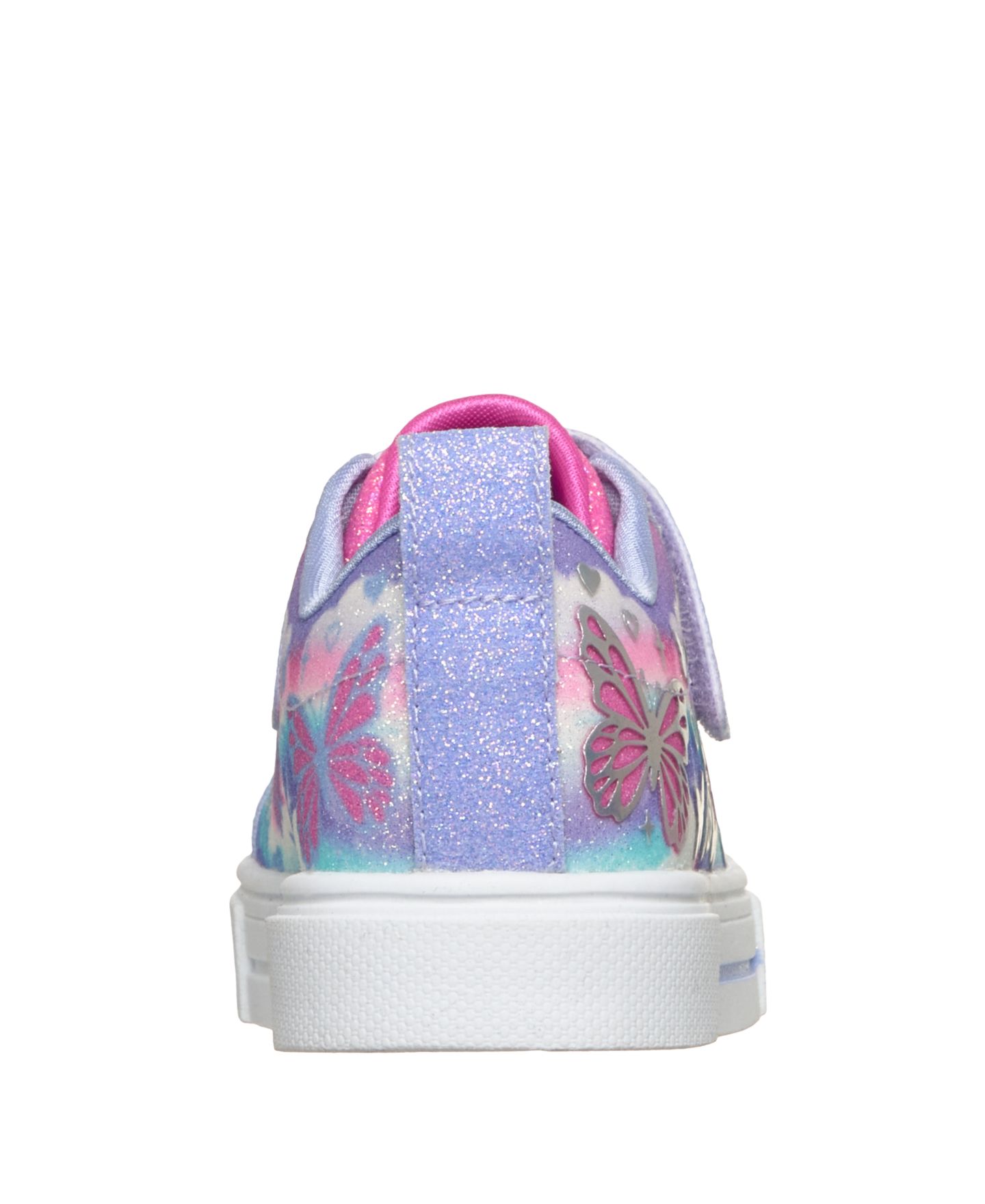 Детские кроссовки Skechers Twinkle Toes Twinkle Sparks Butterfly Sky со светом, цвет: Лавандовый / Разноцветный — фото 4