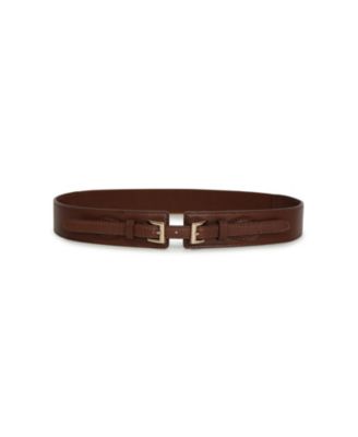 London Fog Leather Waist Belt