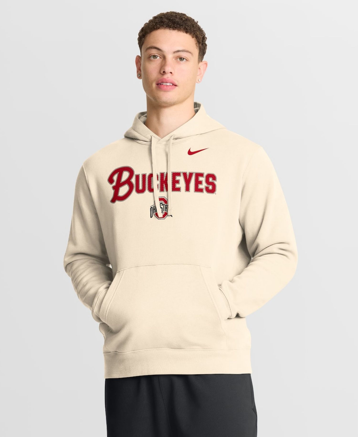 Men's Natural Ohio State Buckeyes Primetime Club Hoodie