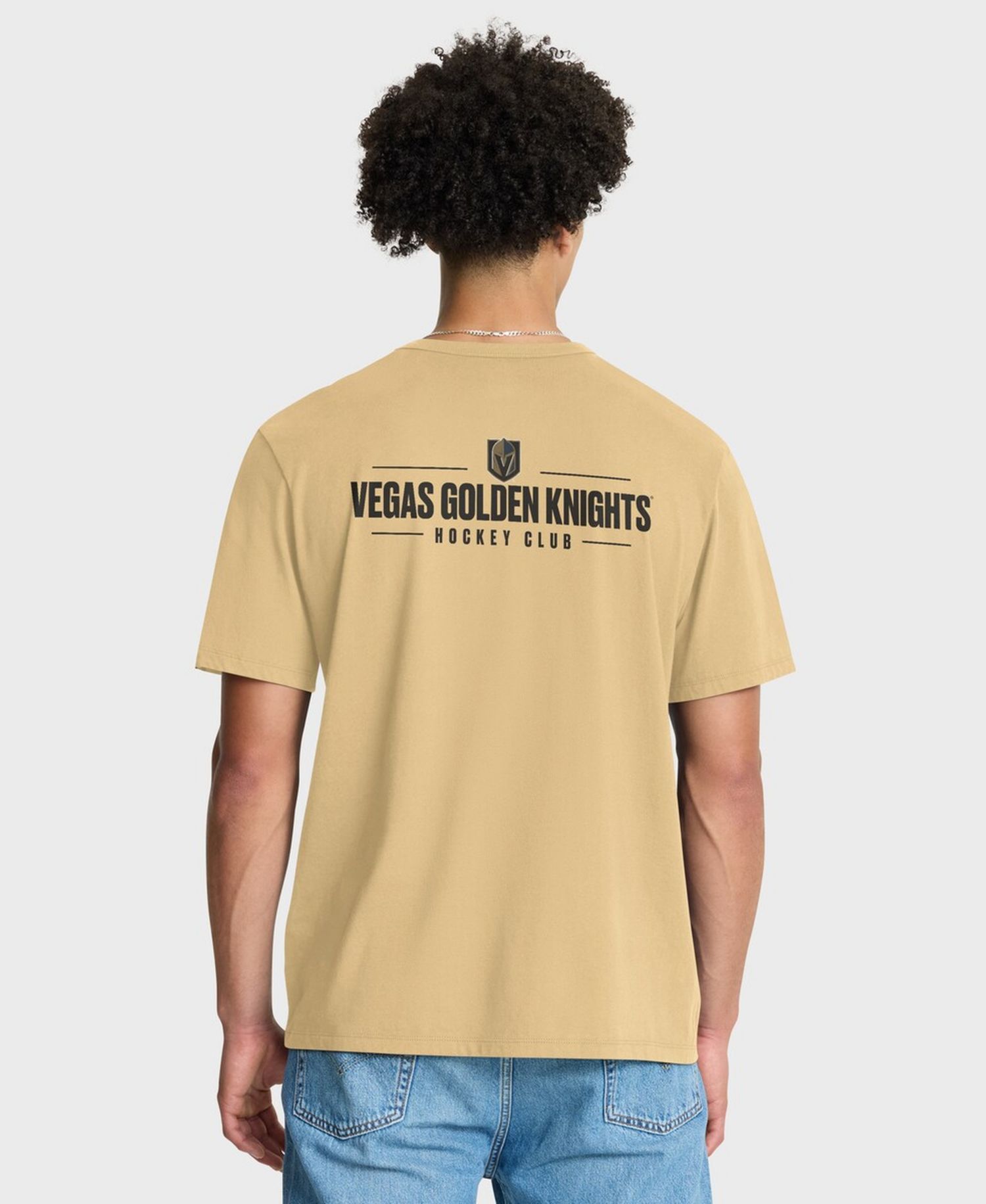 Men's Gold Vegas Golden Knights Crash The Net Legacy T-Shirt