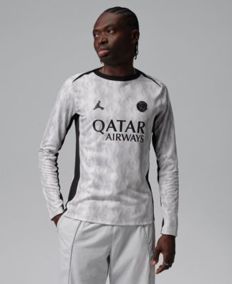 Jordan Men's Black Paris Saint-Germain Long Sleeve Pre-Match Dri