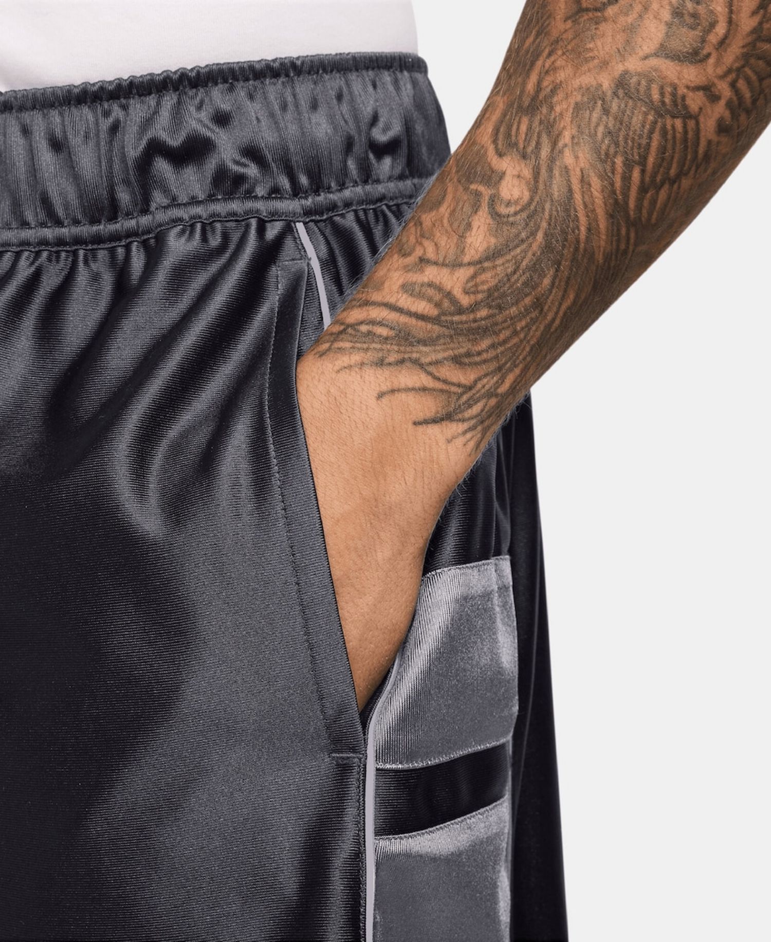 Men's Black Paris Saint-Germain Cat Scratch Shorts