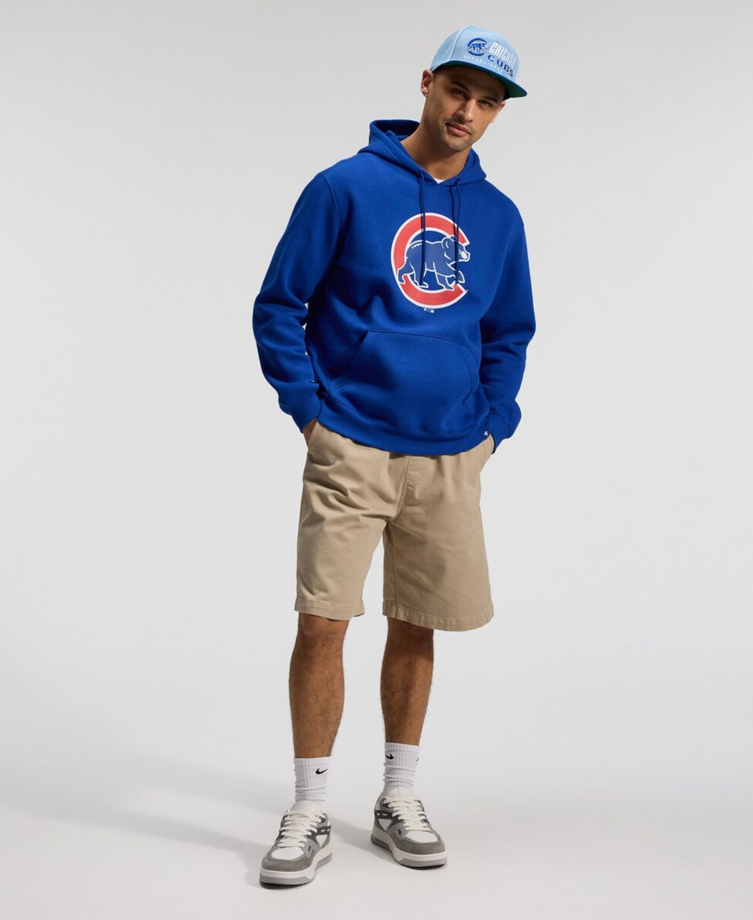Men's Royal Chicago Cubs Primary Logo Legacy Hoodie