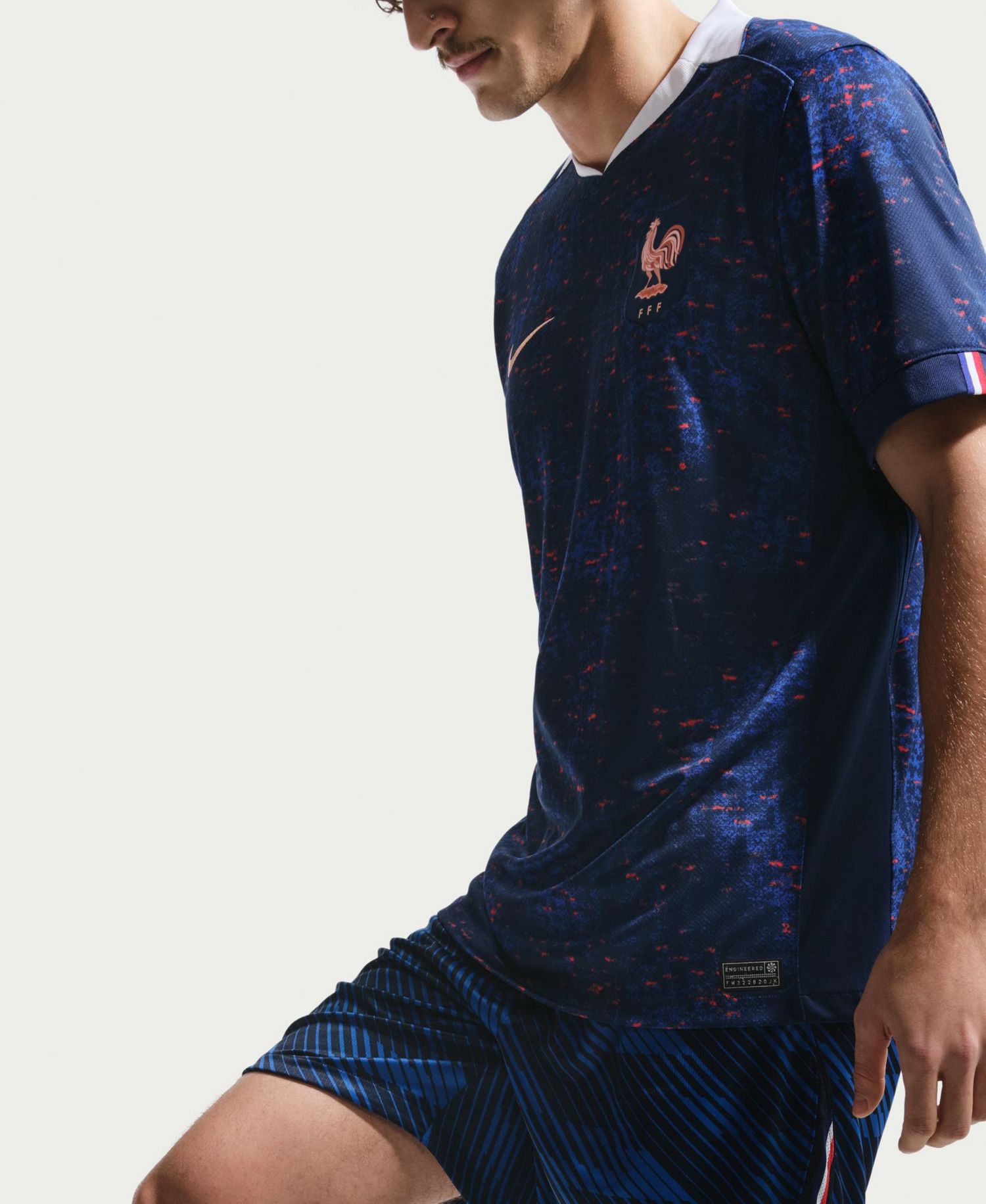 Men's Blue France National Team 2026 Home Stadium Replica Shorts