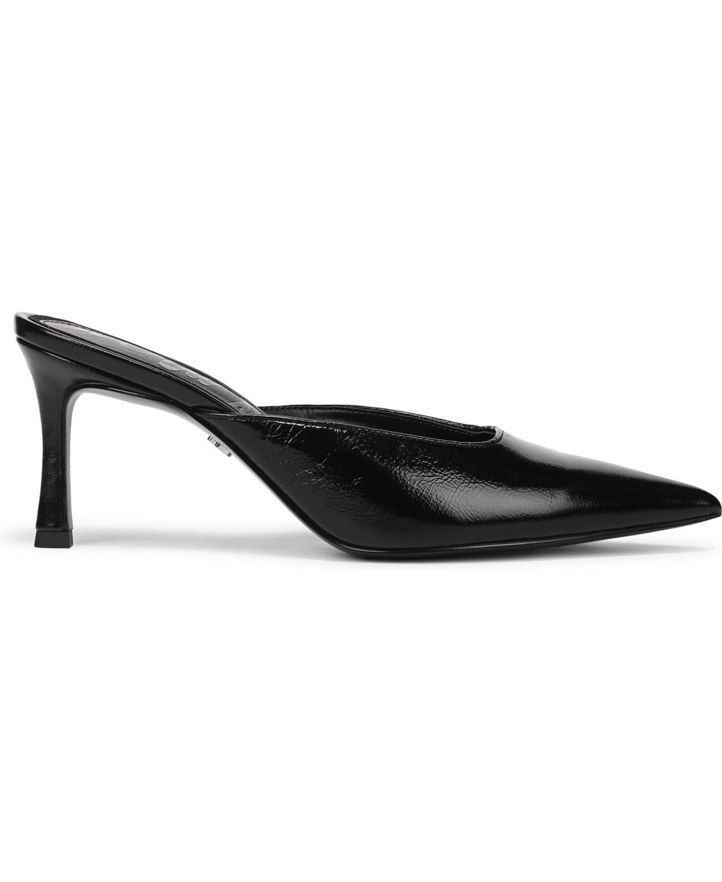 Женские сабо Sam Edelman Margeaux Slip-On Mule Pumps, цвет: Чёрный кожаный — фото 2