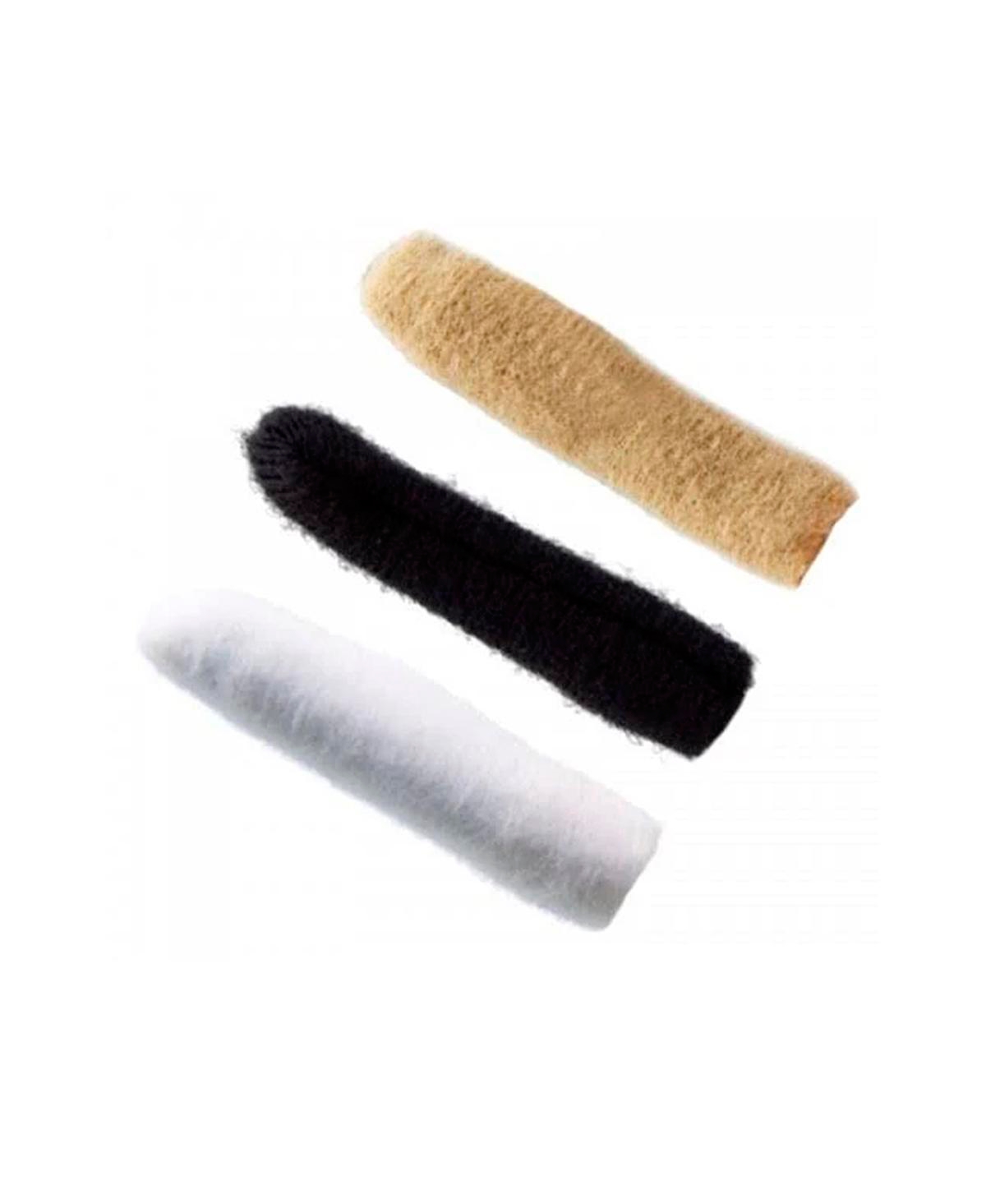 Ursa Soft Sleeve for Lavalier Microphones (3-Pack) - White/black/beige