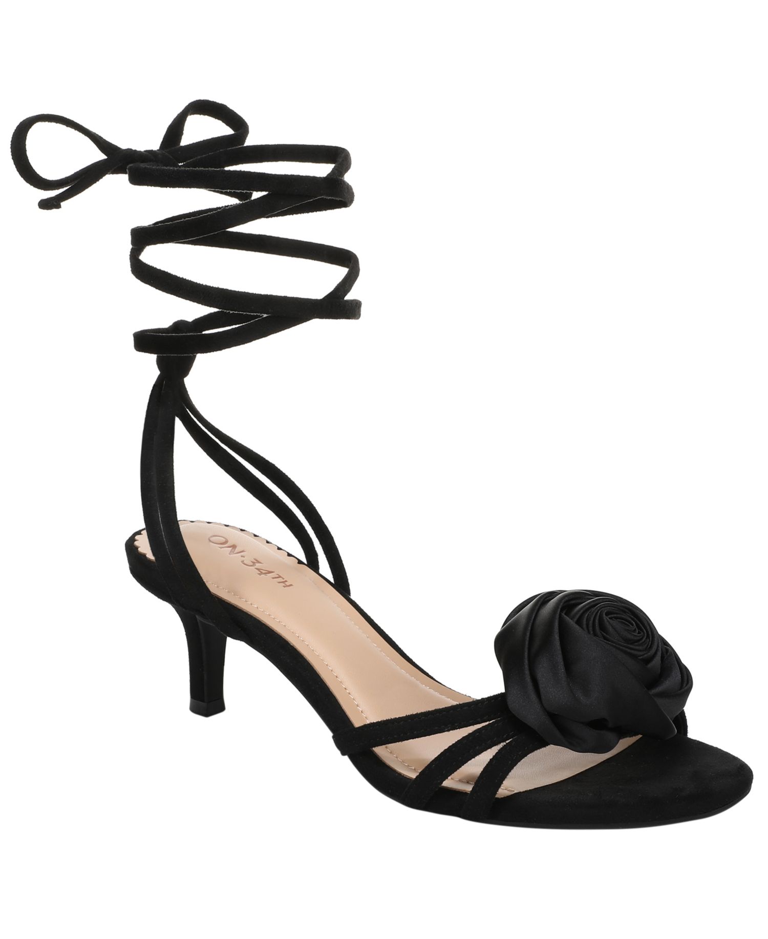 Women's Cahlliee Rose Lace-Up Dress Sandals