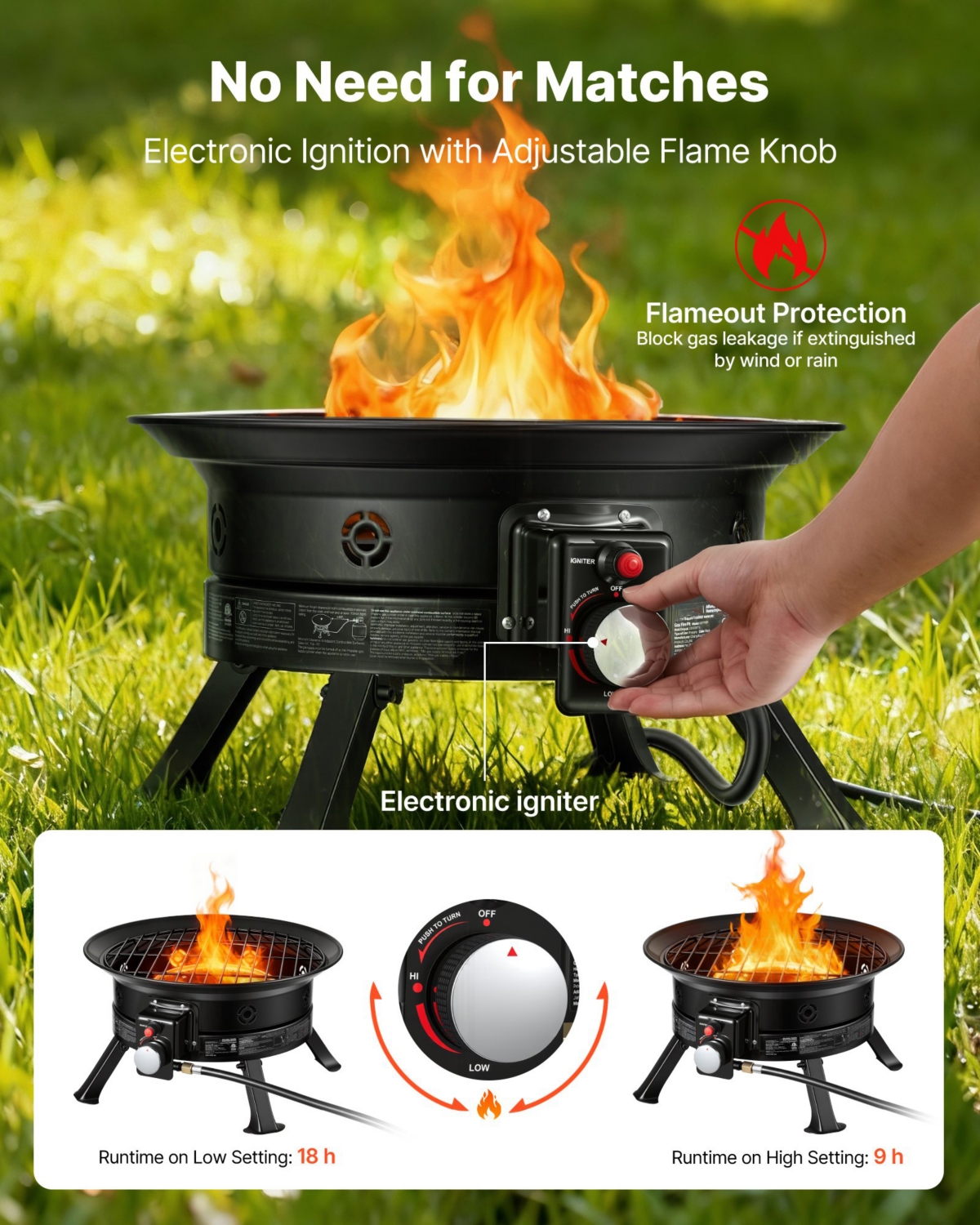Cozito Propane Fire Pit