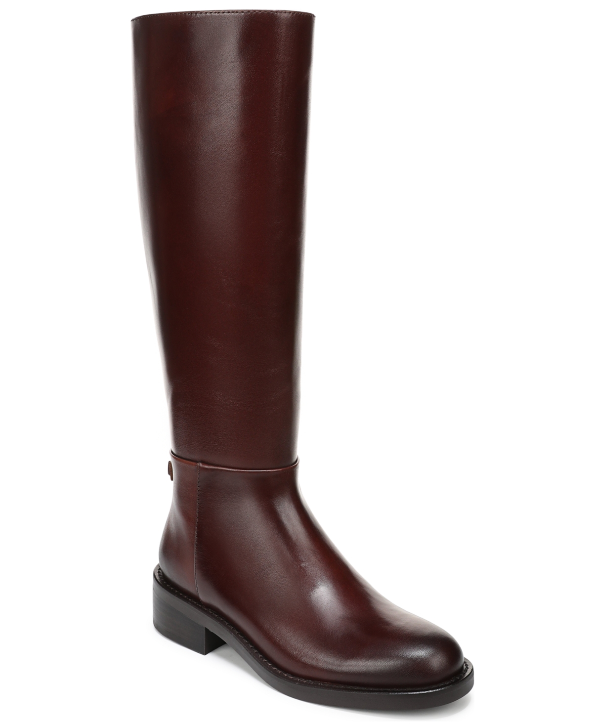 Sam Edelman Women's Milla Riding Boots - Dark Brown Leather