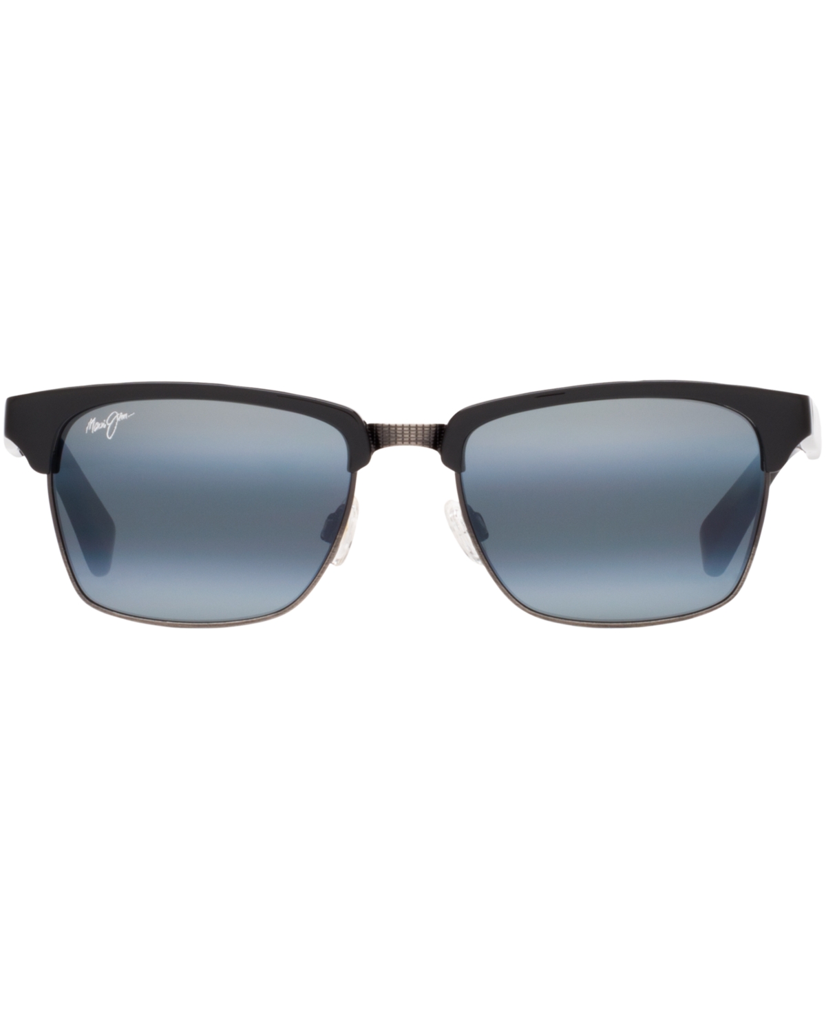 Shop Maui Jim Polarized Kawika Sunglasses, Mj000273 In Black Shiny,grey