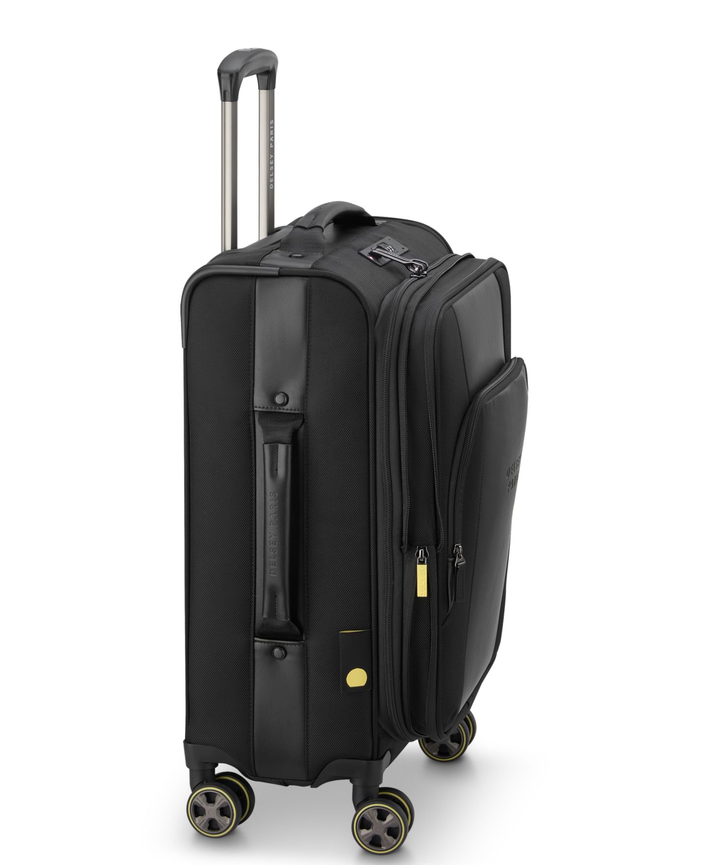 Чемодан Delsey Paris Wagram Expandable Carry-On Luggage, цвет: Чёрный — фото 9