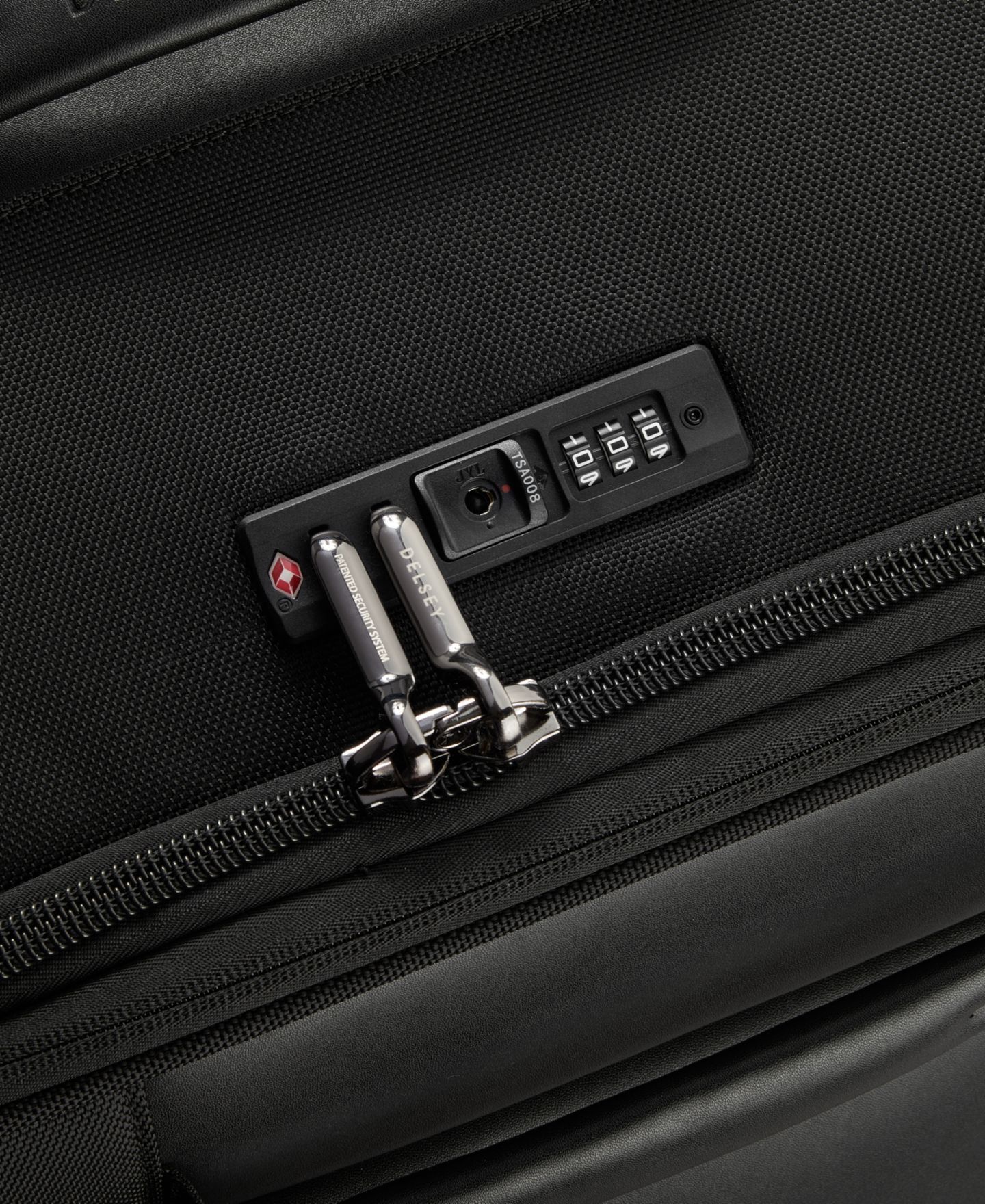 Сумка Delsey Paris Wagram Expandable Medium Trunk, цвет: Чёрный — фото 6