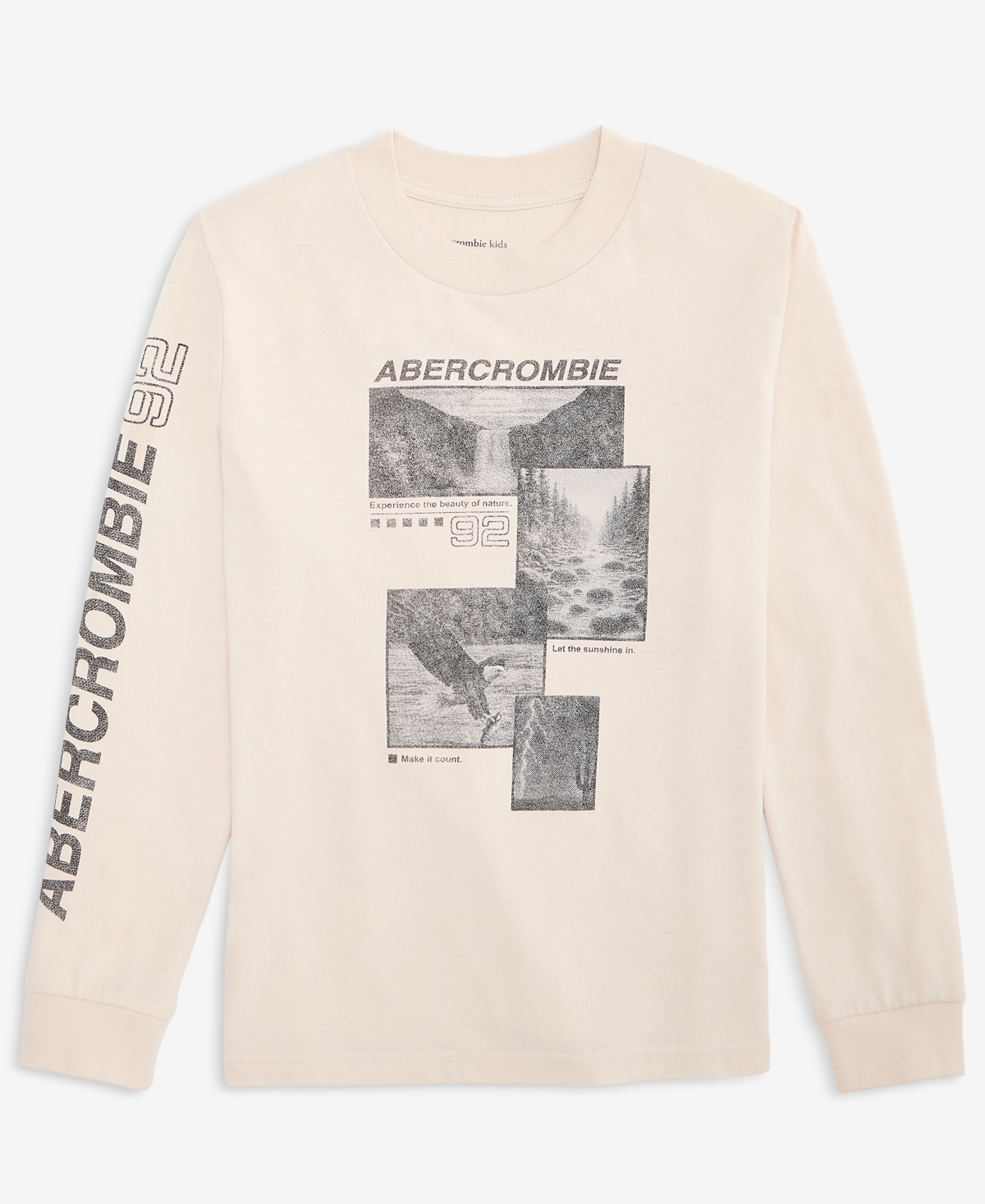 abercrombie kids Boys' 5-18 Long-Sleeve Athletic Department T-Shirt