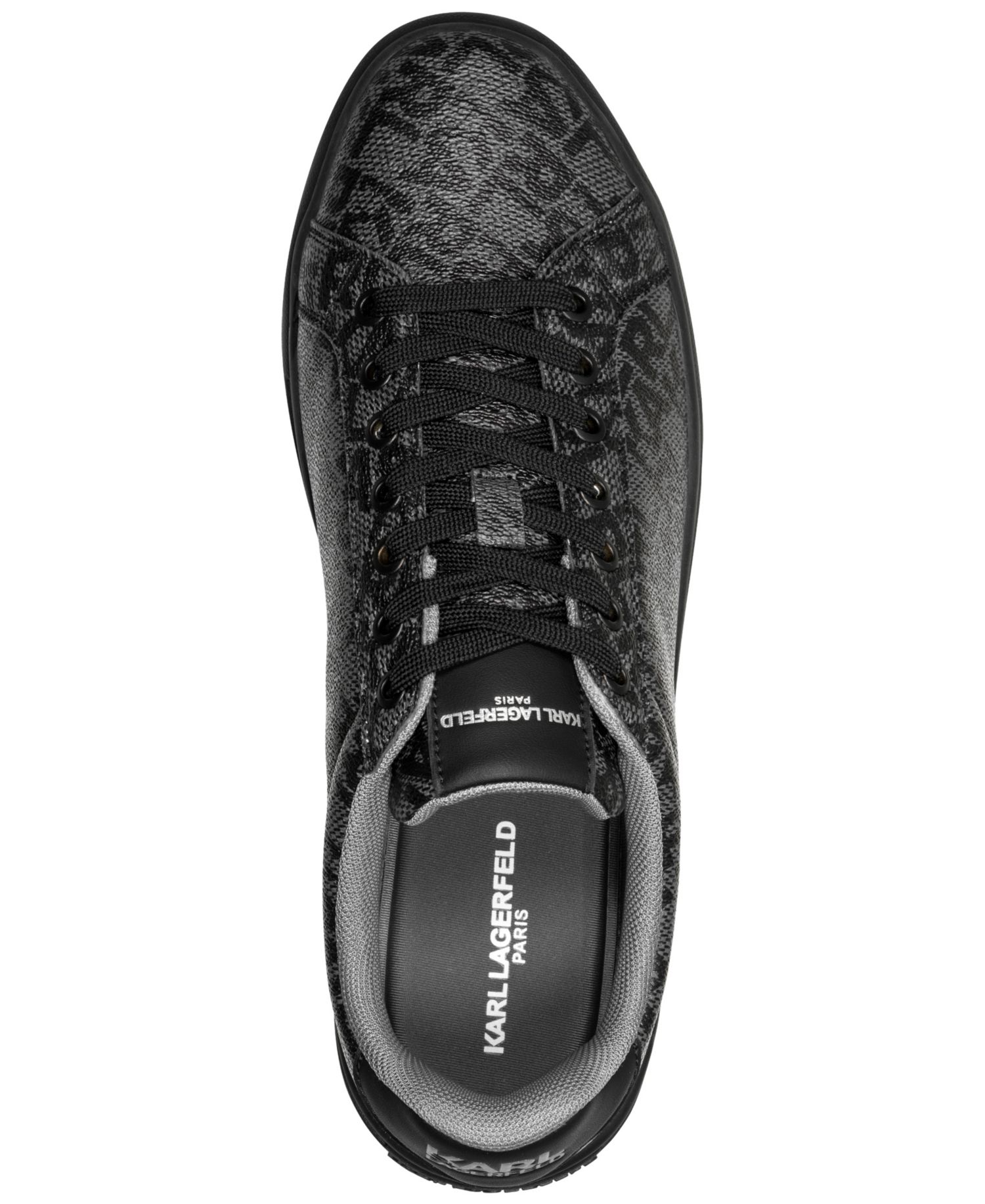 Men's Fabien All-Over Logo Lace-Up Sneakers
