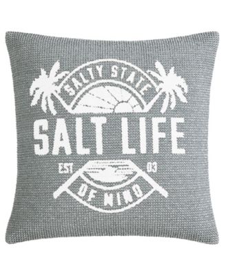 Raffia Square Decorative Pillow, 18" x 18"