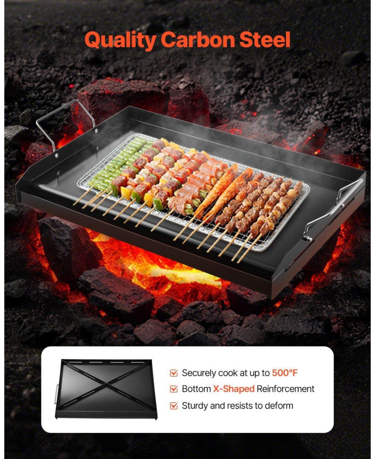 Cozito Carbon Steel Griddle