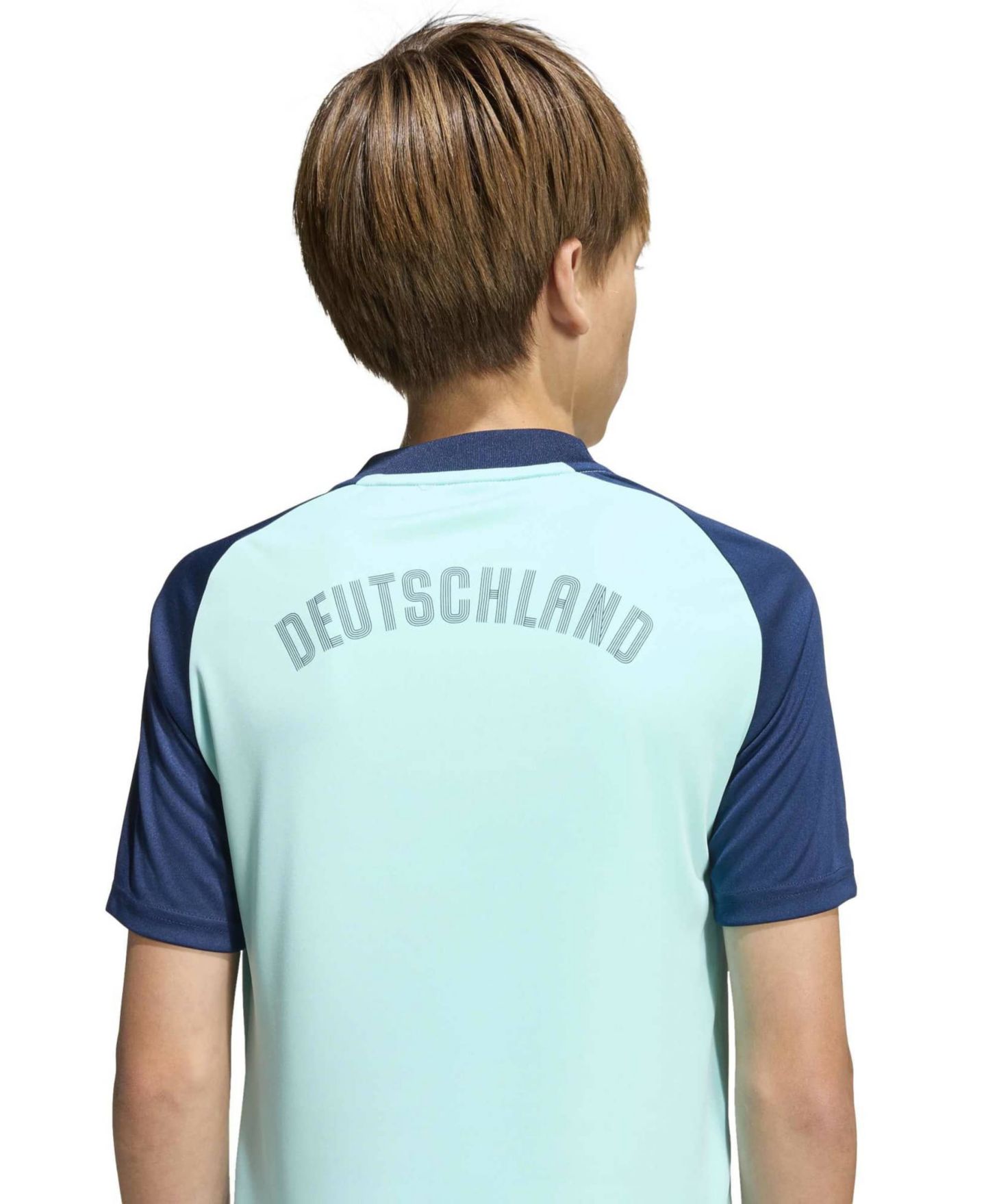 Детское джерси adidas сборной Германии 2026 Pre-Match, Turquoise — фото 9