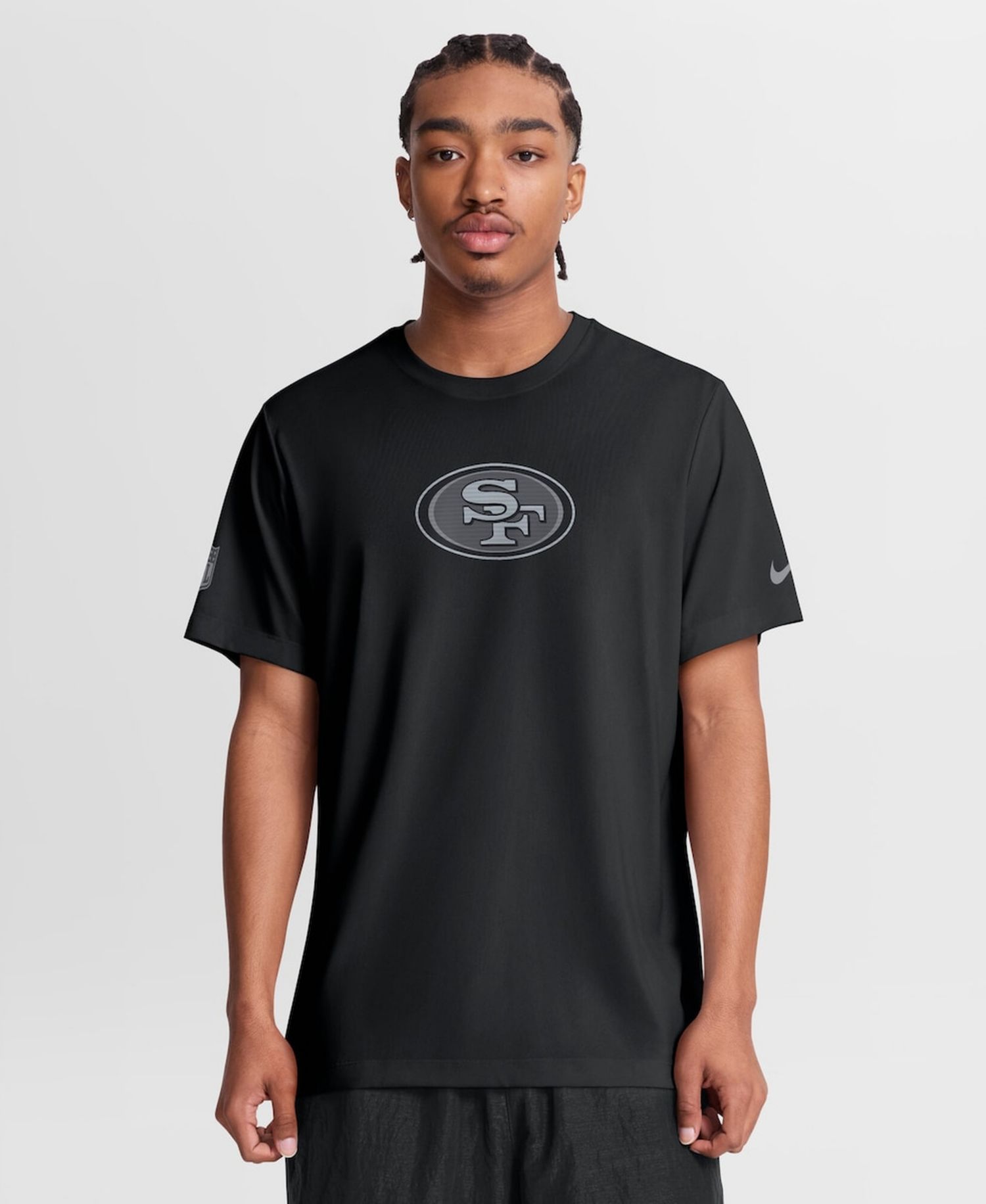 Men's Black San Francisco 49ers Sideline Lead The Charge Legend Dri-FIT T-Shirt