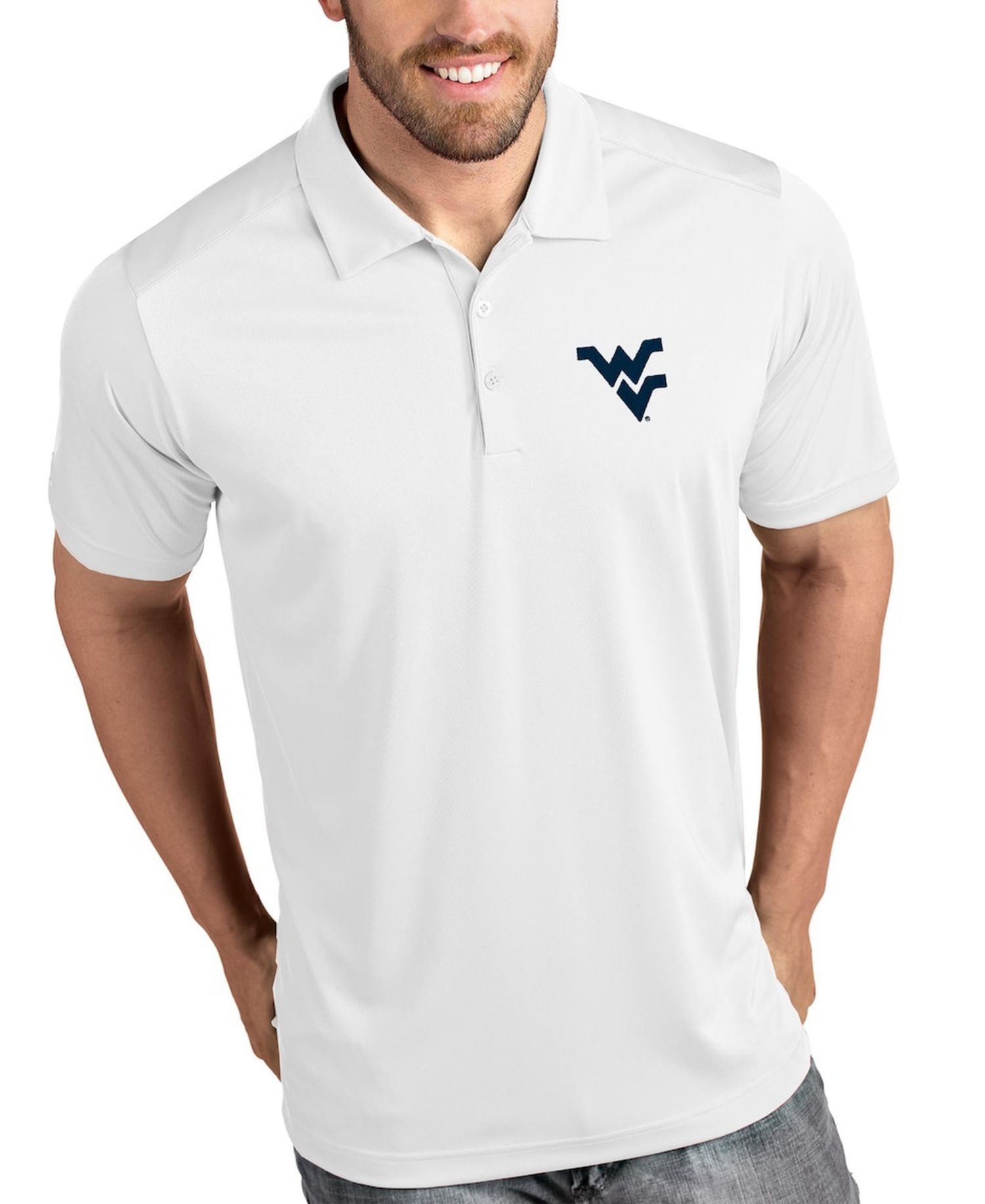 Men's West Virginia Mountaineers Tribute Polo Shirt
