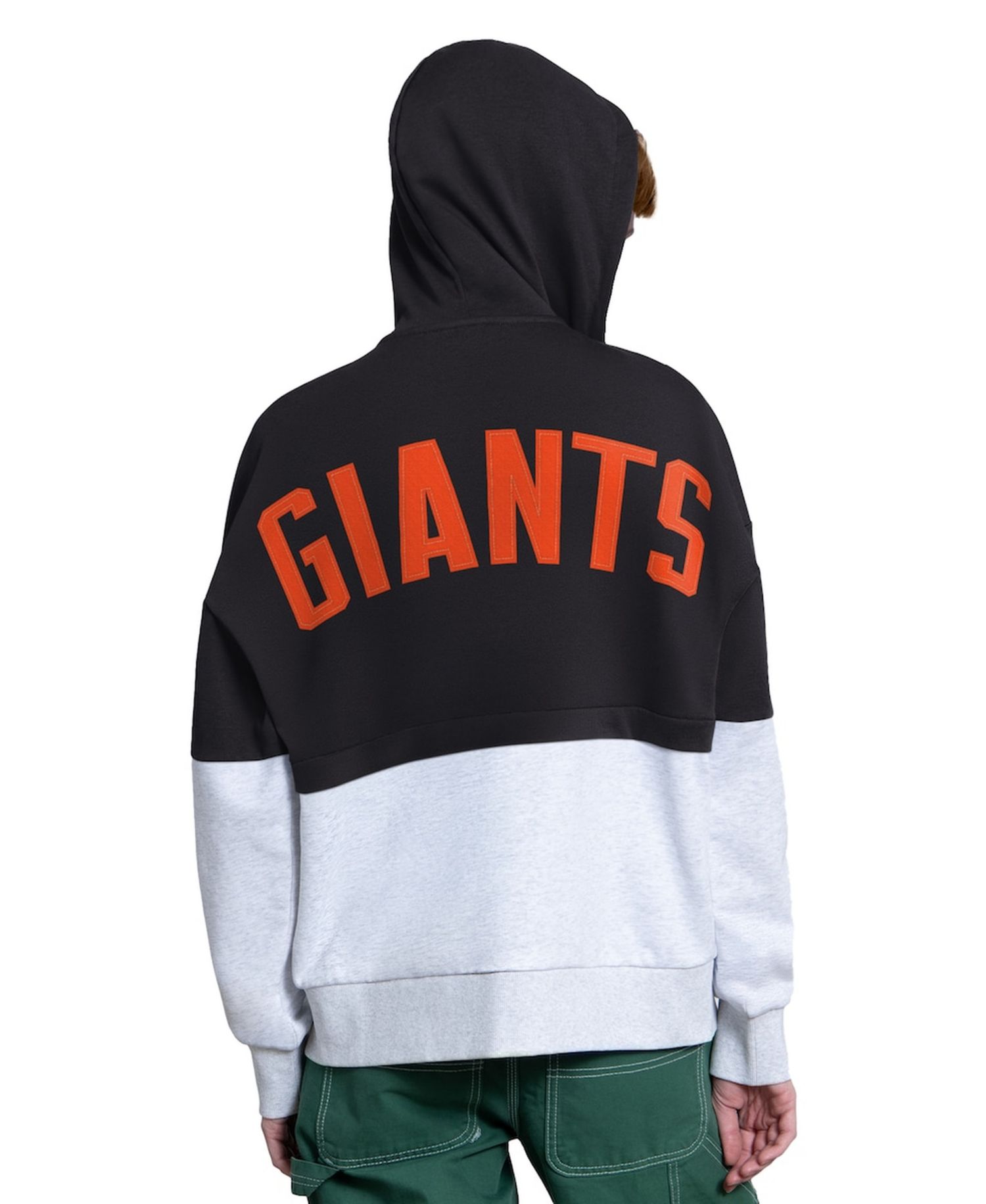 Women's Black/Heather Gray San Francisco Giants Wishbone Full-Zip Hoodie