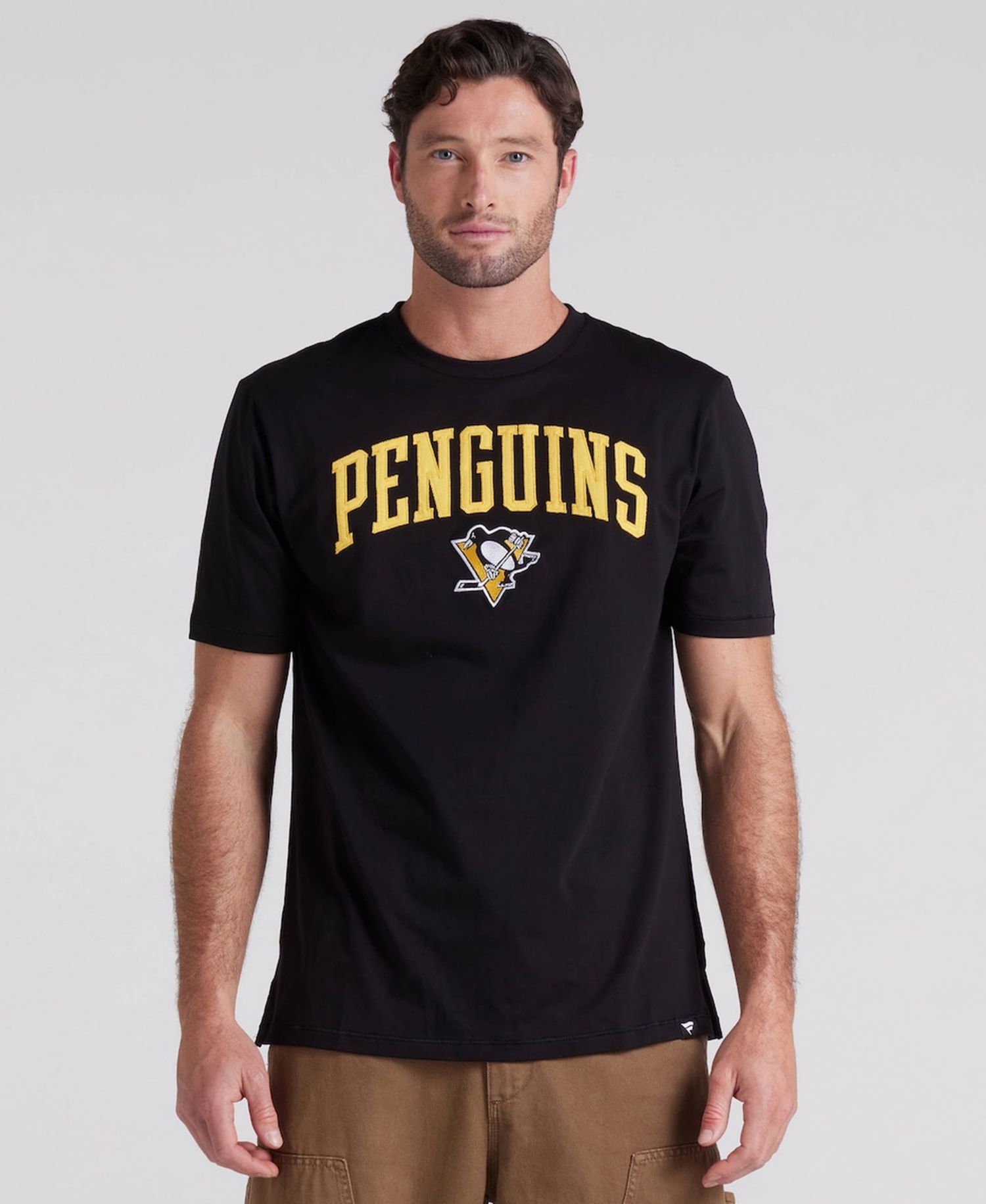 Men's Black Pittsburgh Penguins Elevated Pima T-Shirt