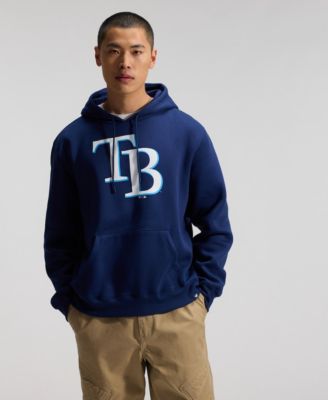 Men's Navy Tampa Bay Rays Primary Logo Legacy Hoodie
