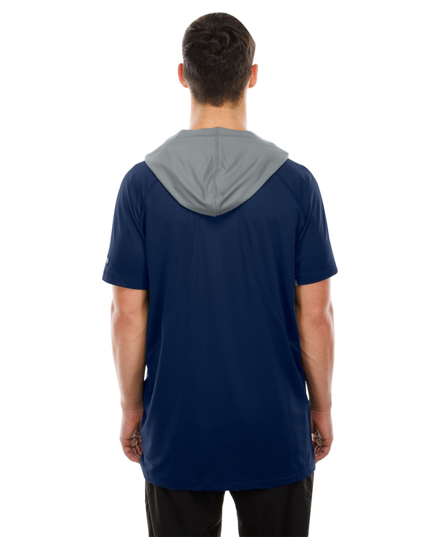 Men's Navy Dallas Cowboys Combine Authentic Helmet T-Shirt