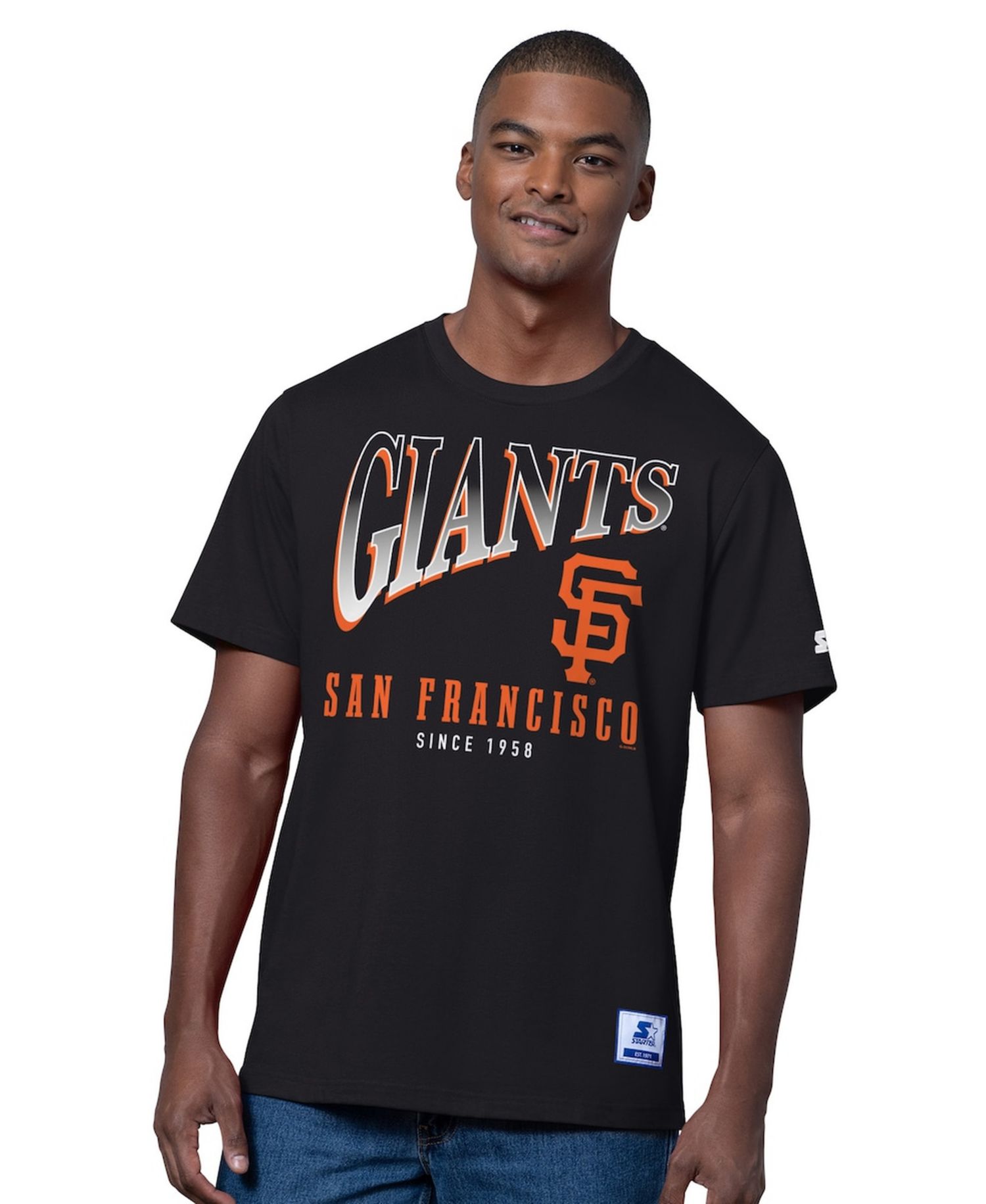 Men's Black/Heather Gray San Francisco Giants Two-Pack T-Shirt Set