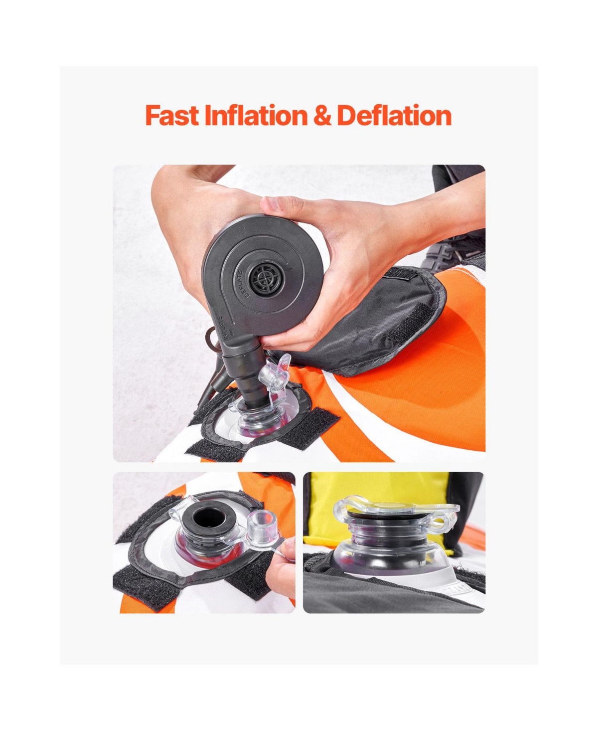 Hikeen Towable Tubes for Boating Riders Inflatable Towable Tube for Boat to Pull Capacity Boat Tubes and Towables for Water Sports