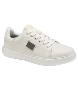 Men's Logo Plate Lace-Up Sneakers