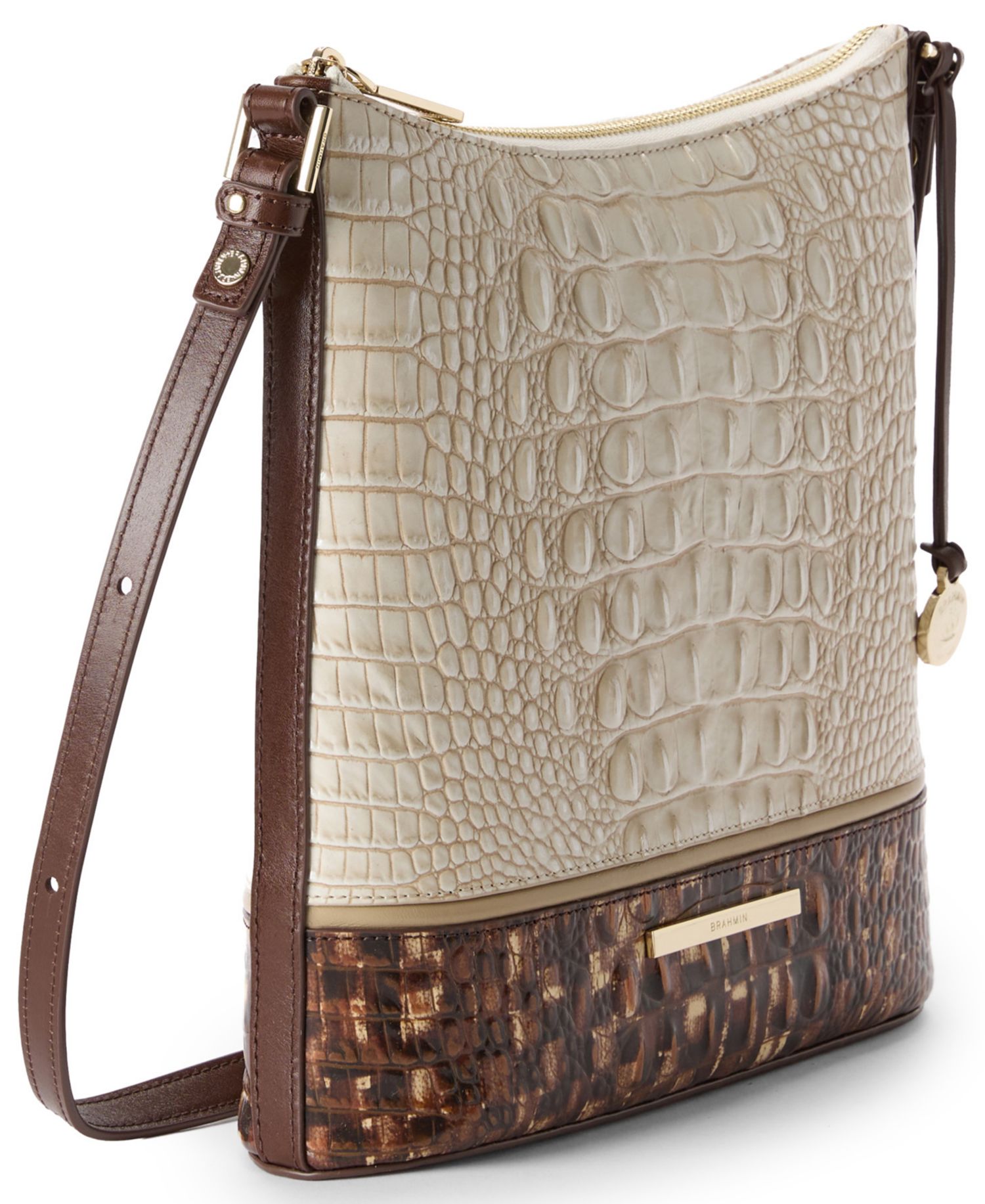 Katie Banyan Small Leather Crossbody Handbag
