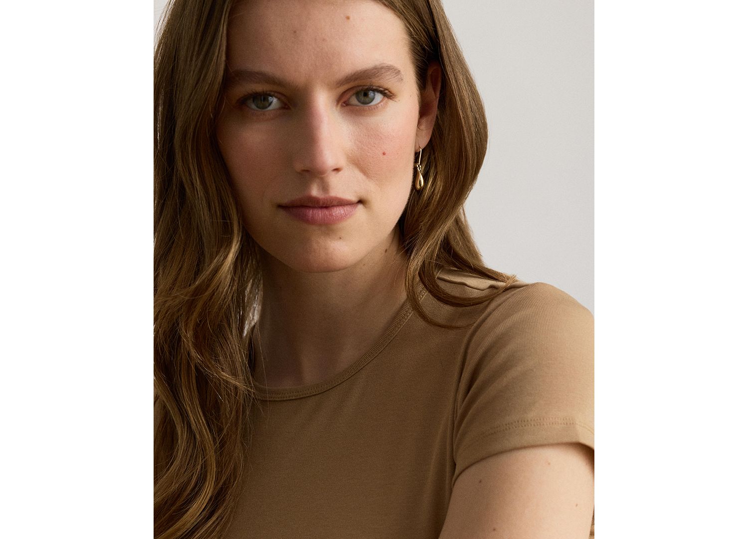 Stretch Knit T-Shirt, Regular & Petite