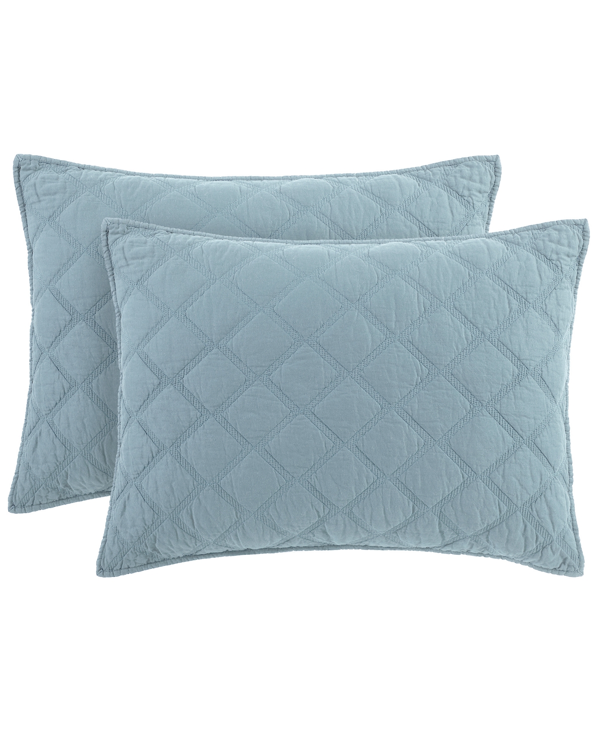Anne Klein Diamond Cotton 2-Piece Quilt Set, Twin